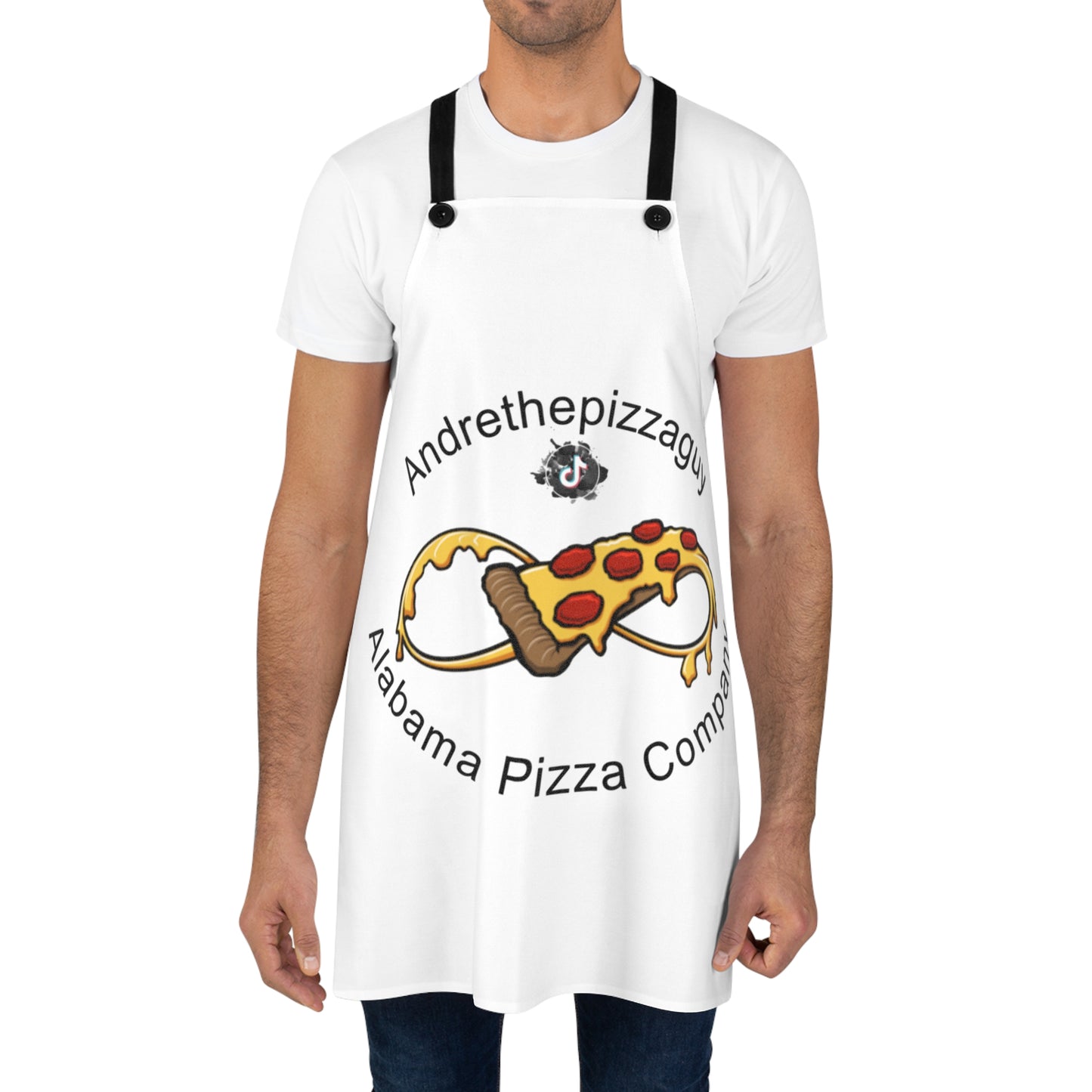 Apron - Andrethepizzaguy Alabama Pizza Company Logo Apron