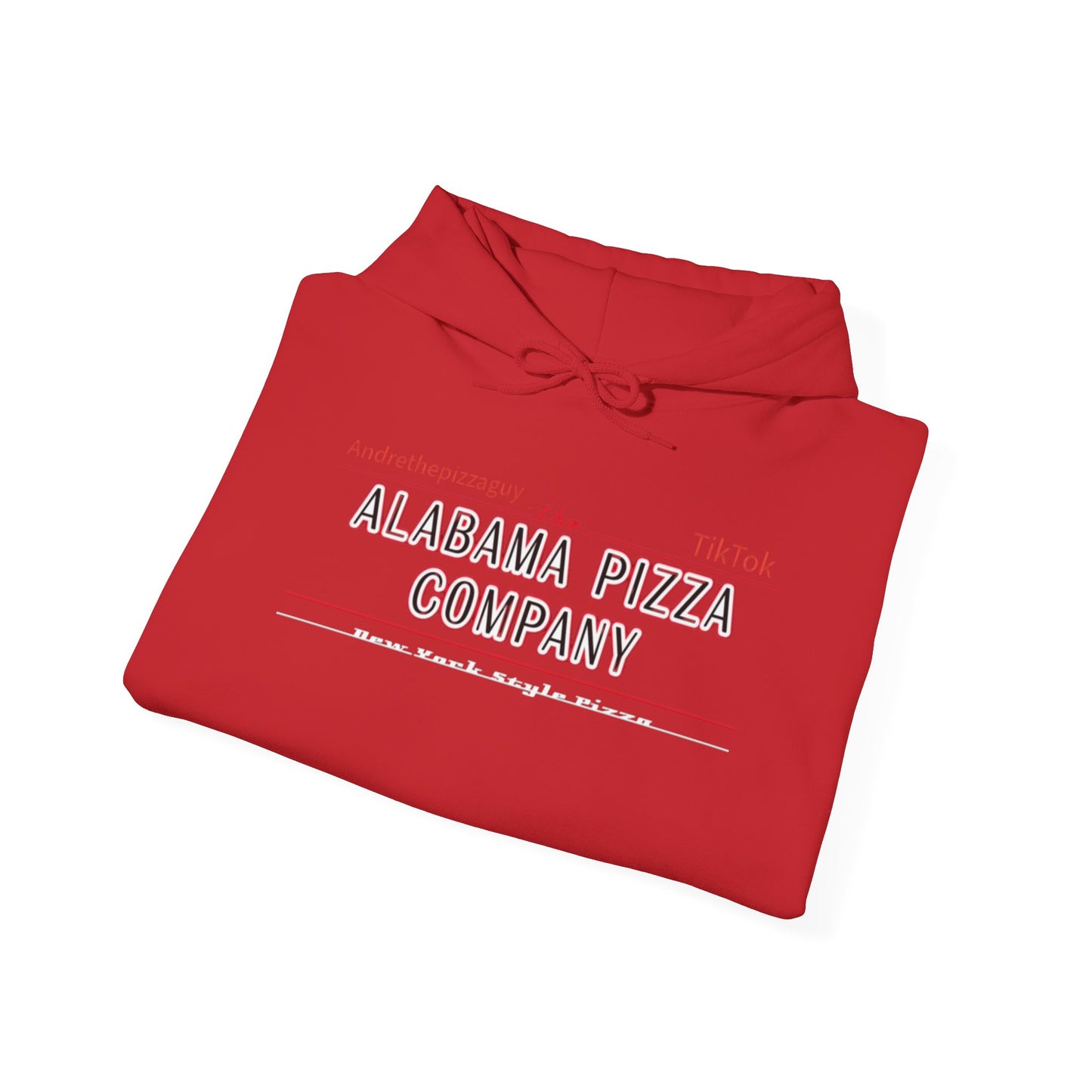 Alabama Pizza Company Hoodie — Vintage Pizzeria Logo Pullover