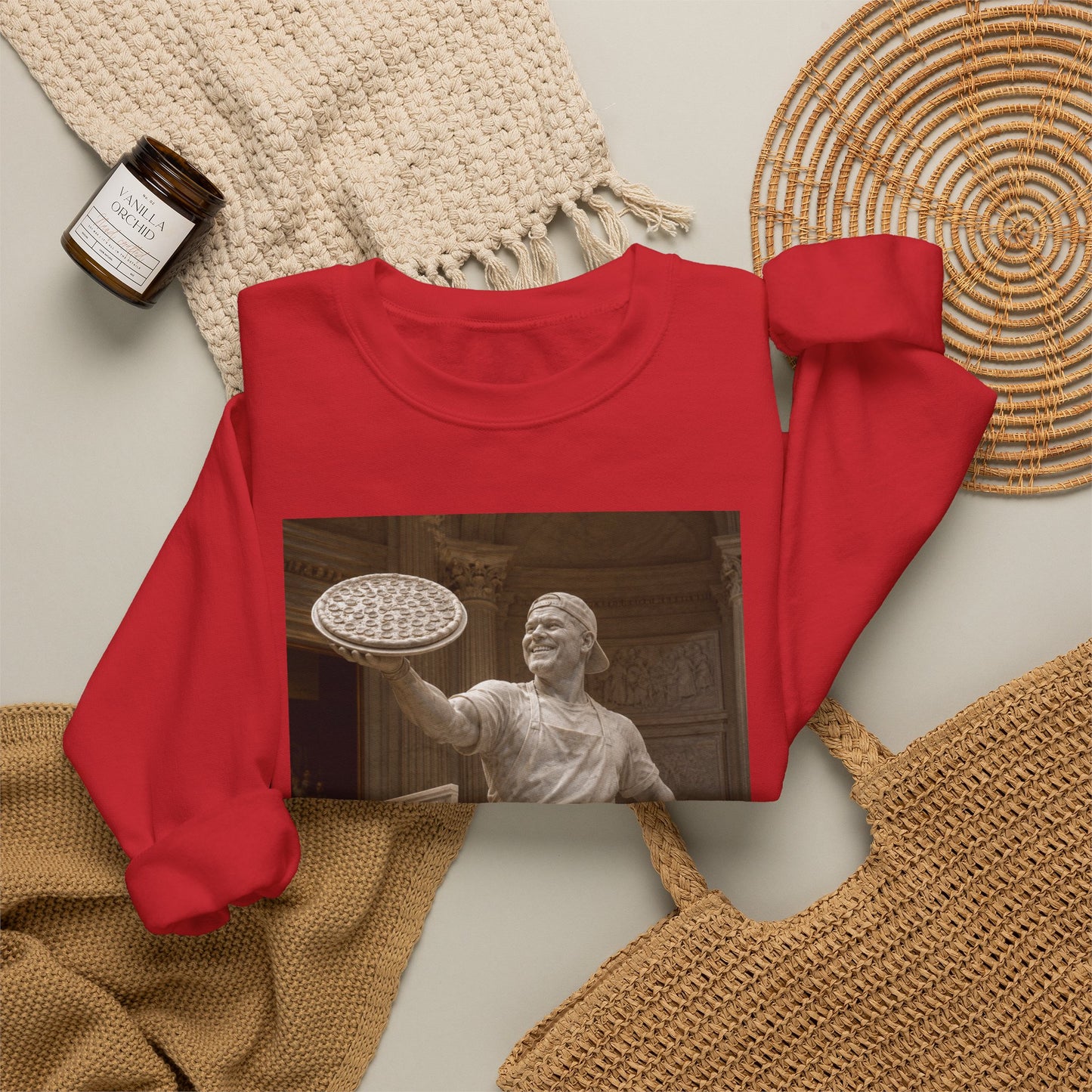 Statue of Liberty Disc Throw Sweatshirt