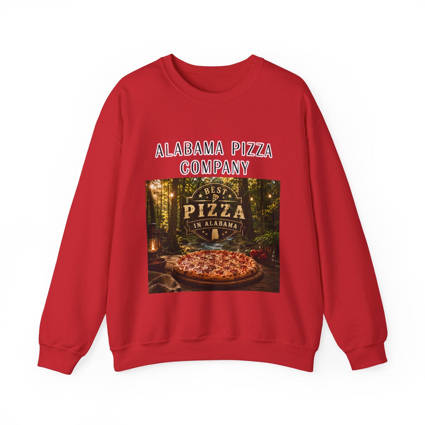 Alabama Pizza Company Sweatshirt — "Best Pizza in Alabama" Crewneck
