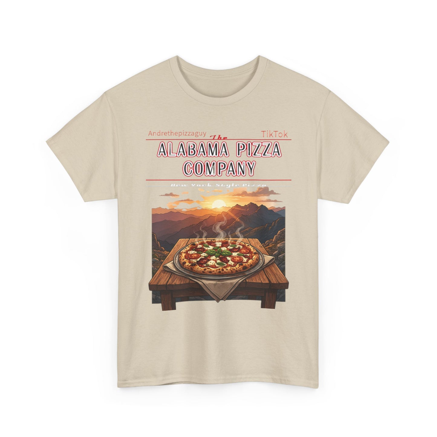 Alabama Pizza Company Tee – Scenic Mountain Pizza Graphic Shirt