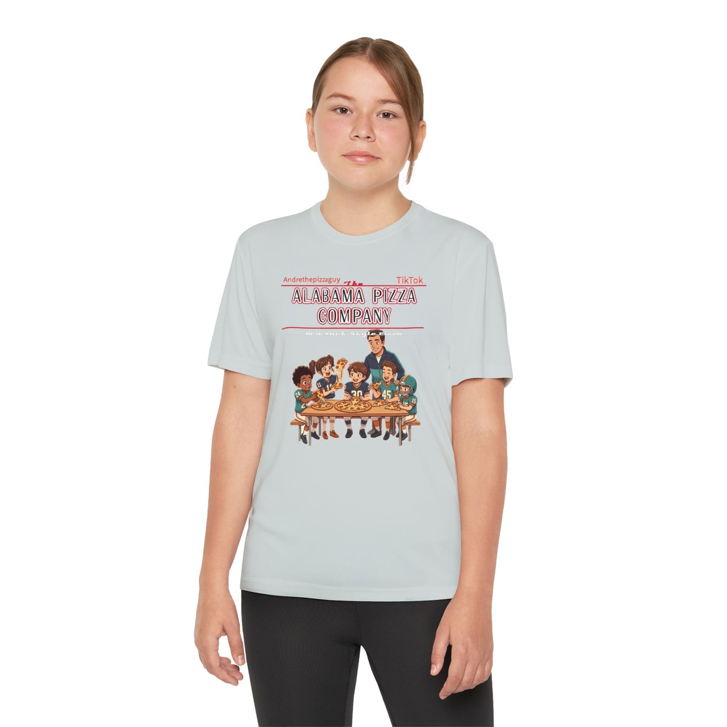 Alabama Pizza Company Kids Tee – Retro Pizza Night Graphic Youth T-Shirt