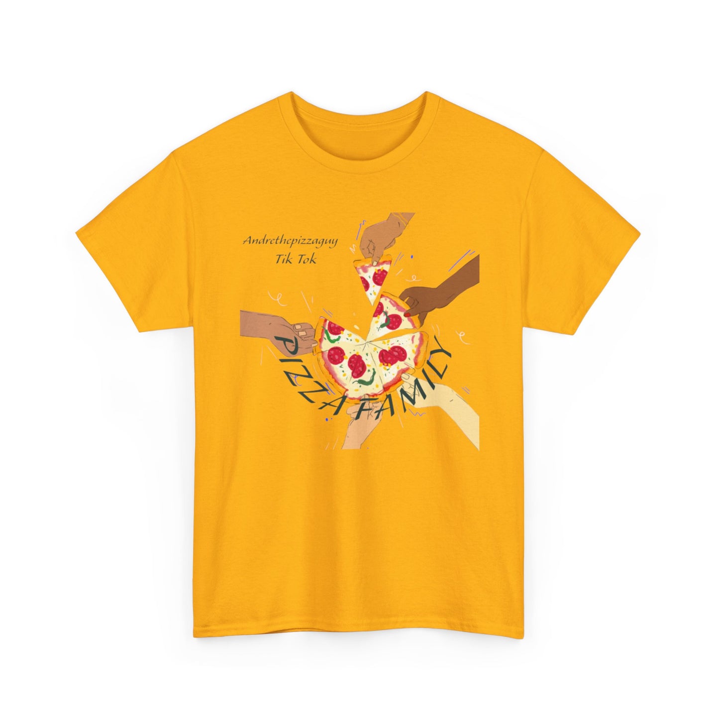 Pizza Family T-Shirt — Together Share Slice Graphic Tee