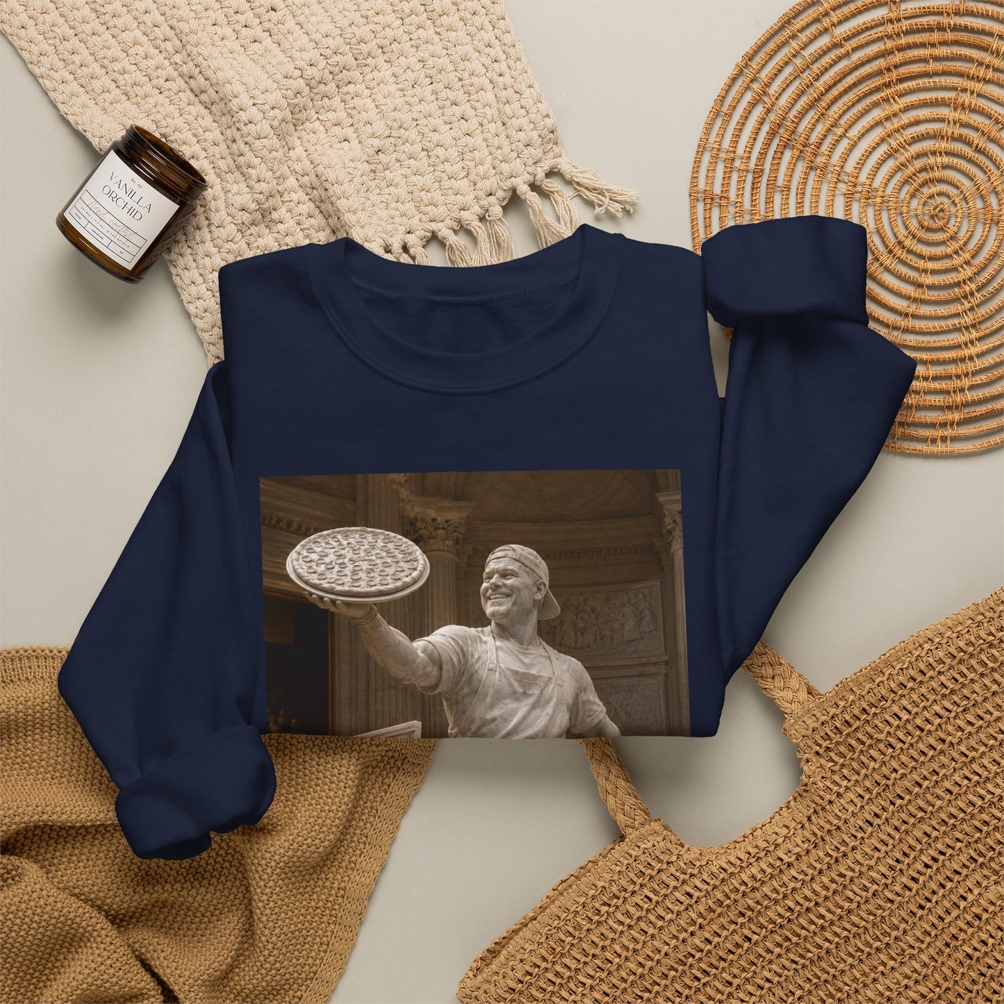 Statue of Liberty Disc Throw Sweatshirt