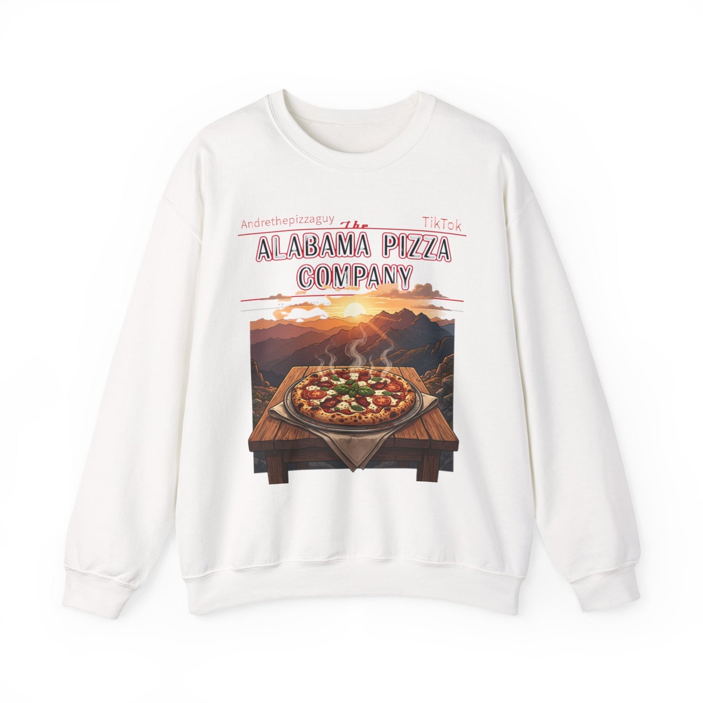 Alabama Pizza Company Sweatshirt – Vintage Mountain Pizza Crewneck