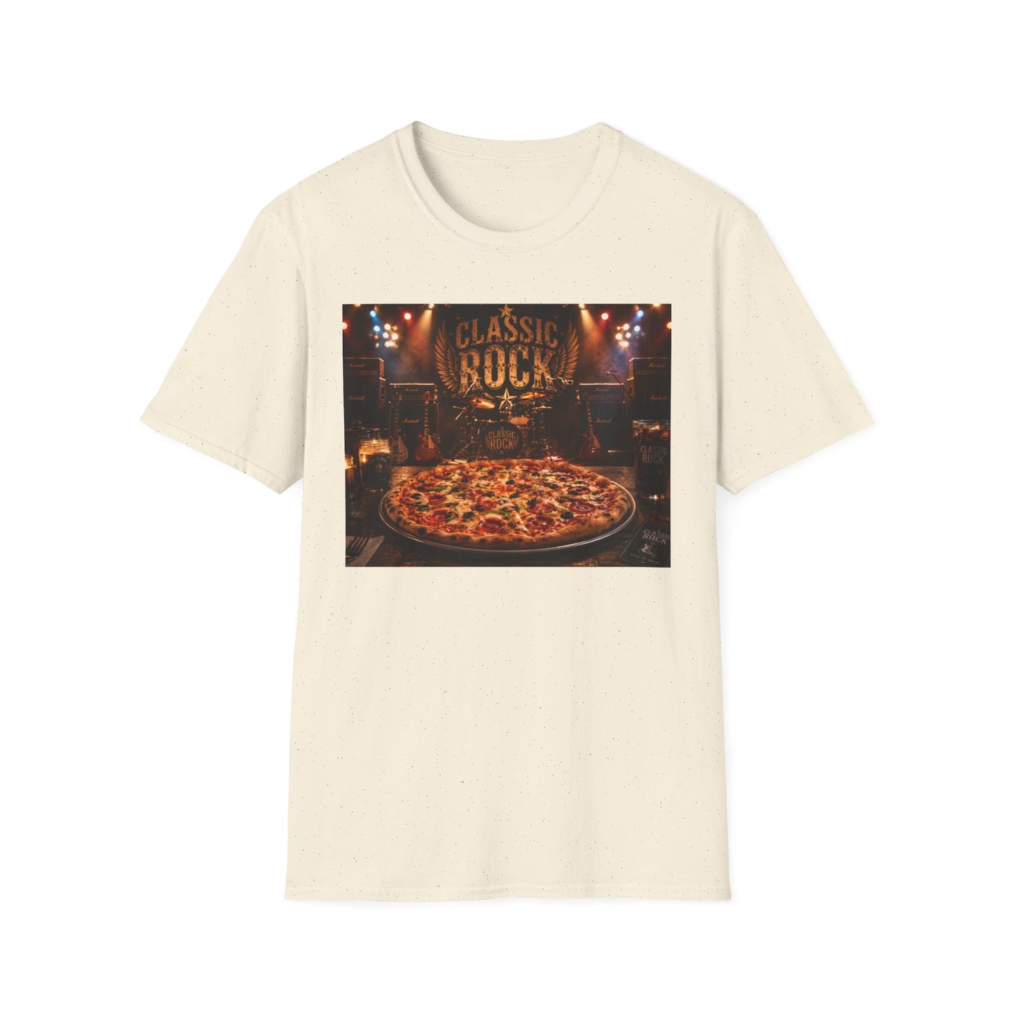 Classic Rock Pizza T-Shirt