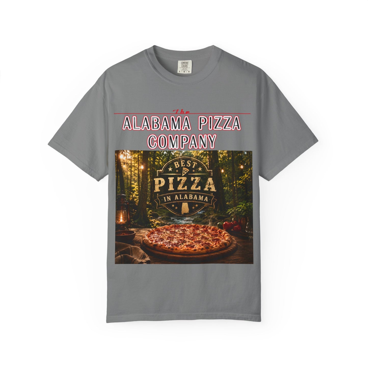 Alabama Pizza Company T‑Shirt – Best Pizza in Alabama Graphic Tee