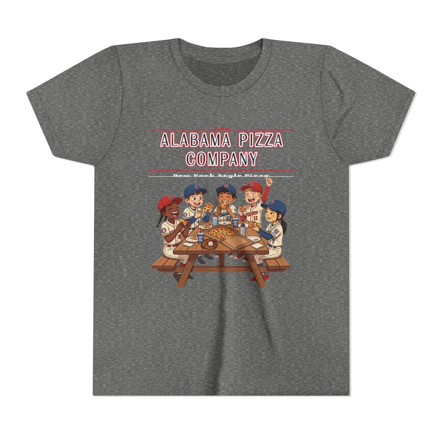 Youth Tee — Alabama Pizza Company Kids Pizza Party Shirt