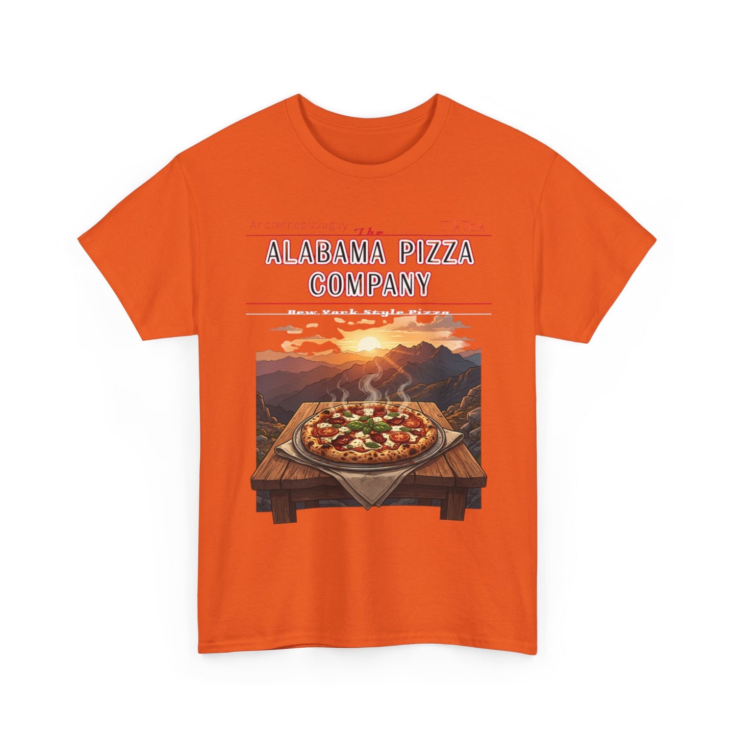 Alabama Pizza Company Tee – Scenic Mountain Pizza Graphic Shirt