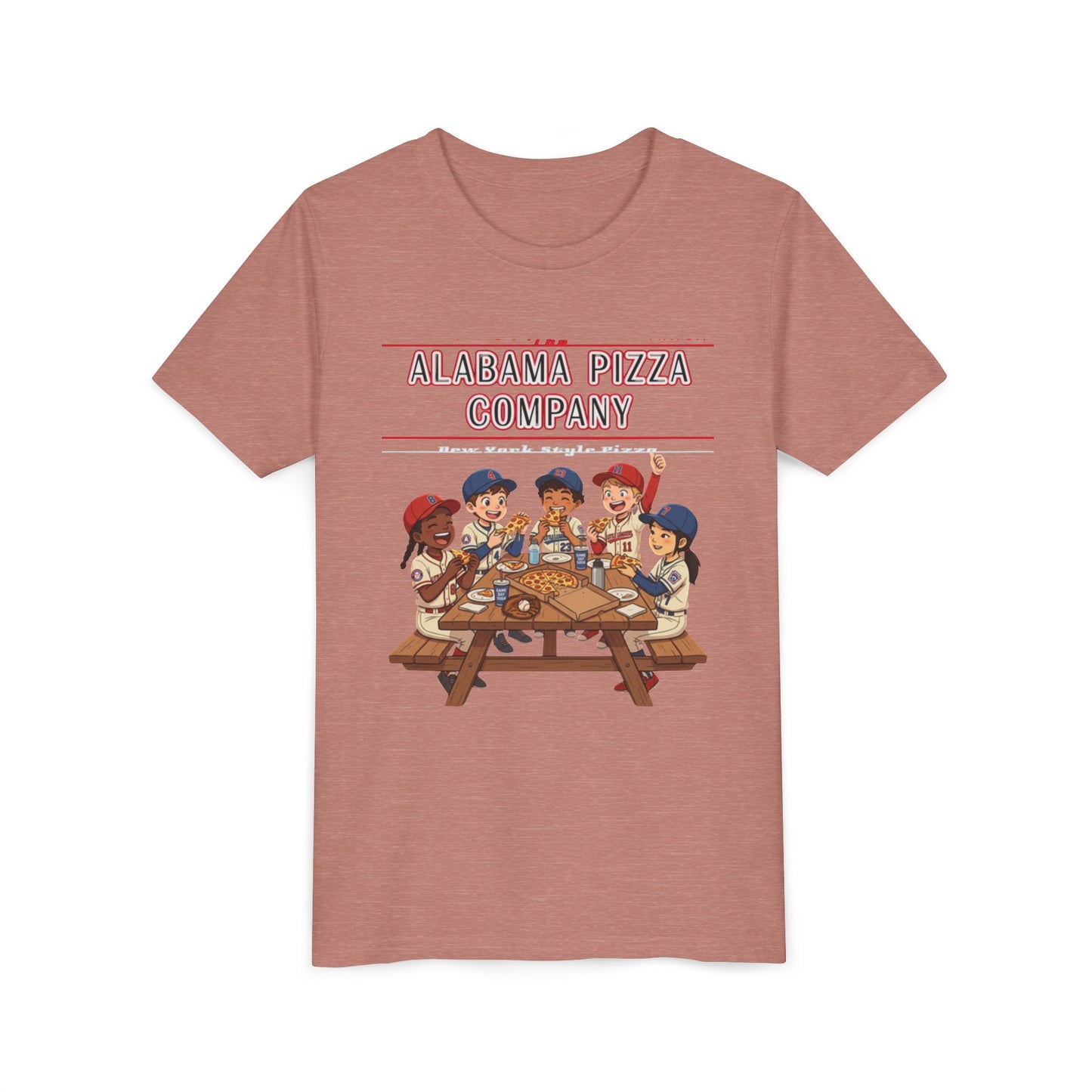 Youth Tee — Alabama Pizza Company Kids Pizza Party Shirt