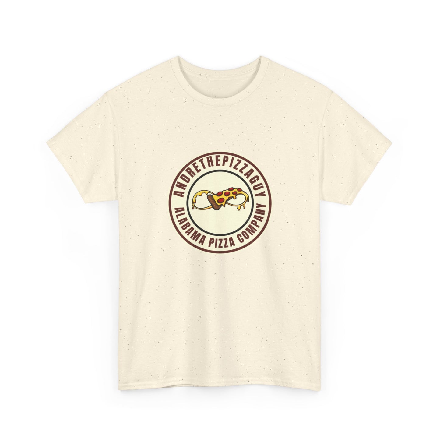 Pizza Company Logo Tee — Vintage Pepperoni Slice Graphic T-Shirt