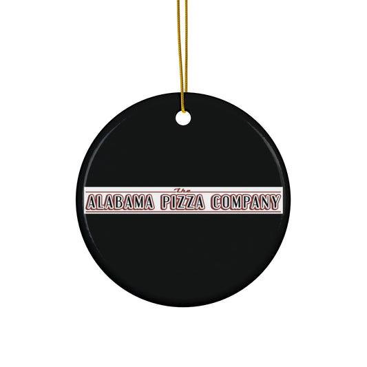 Alabama Pizza Company Ceramic Ornament, 4 Shapes