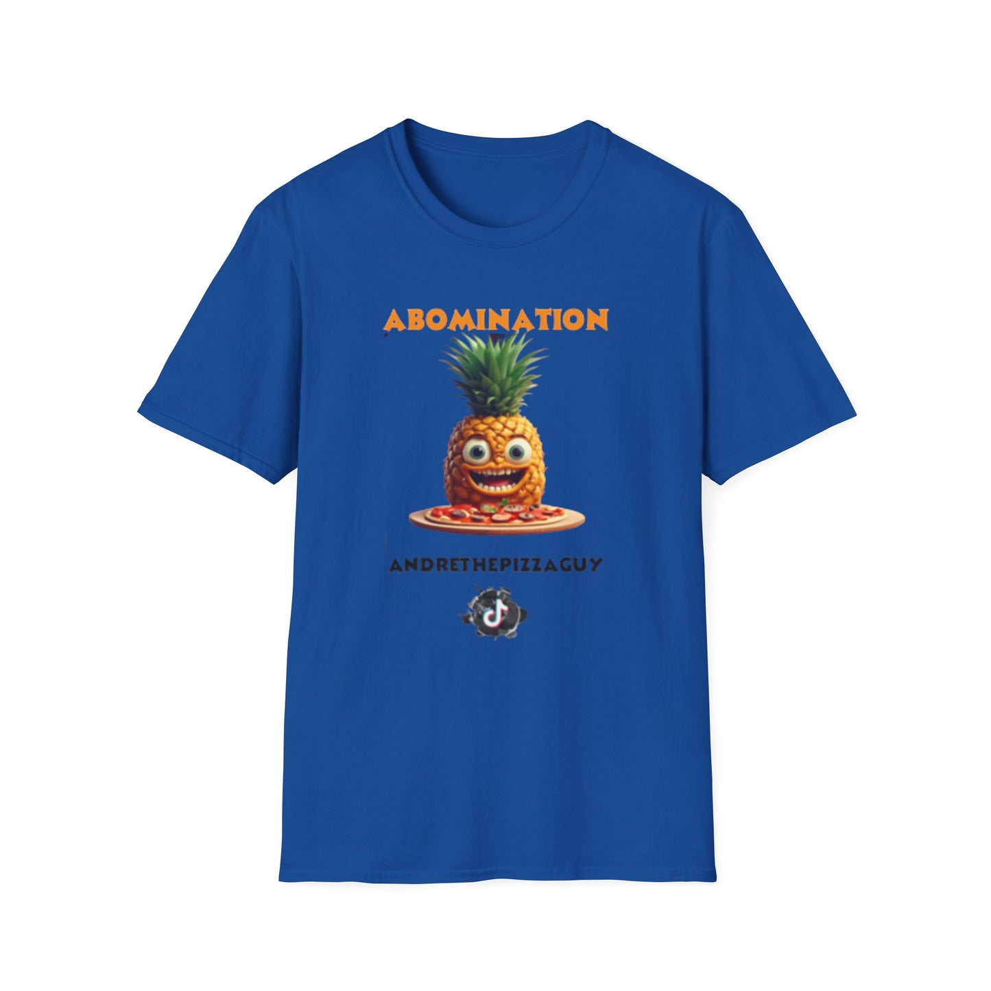 Abomination Pineapple Graphic T-Shirt — Funny Novelty Fruit Tee