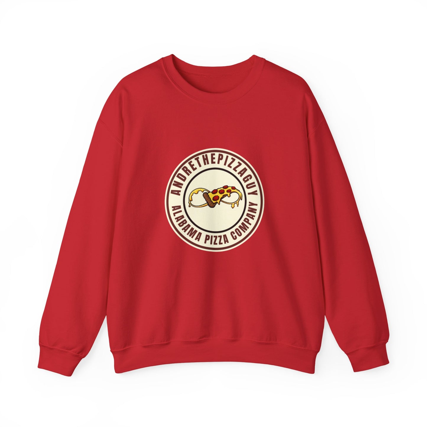 Pizza Logo Crewneck Sweatshirt – AndreyThePizzaGuy Alabama Pizza Company