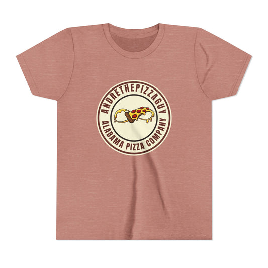 Youth T-Shirt — "AndreThePizzaGuy" Alabama Pizza Company Logo Tee
