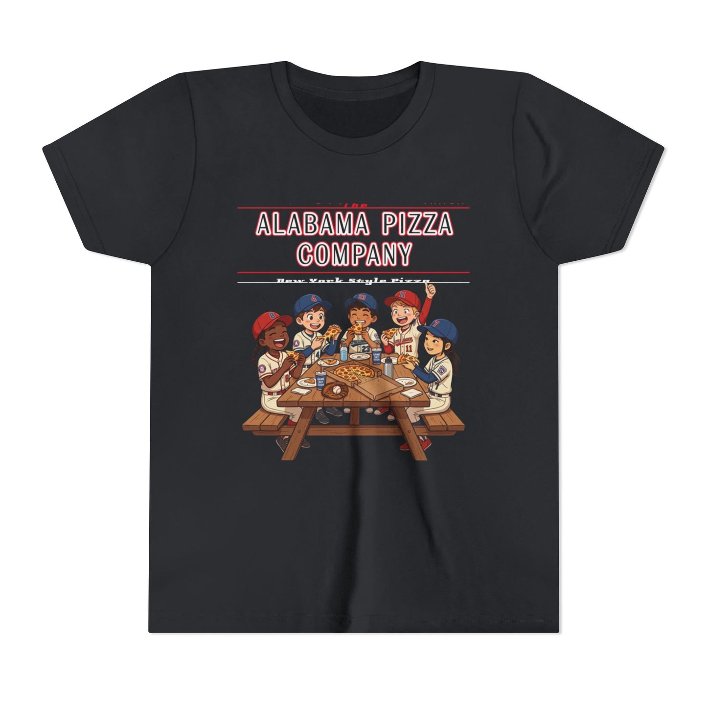 Youth Tee — Alabama Pizza Company Kids Pizza Party Shirt