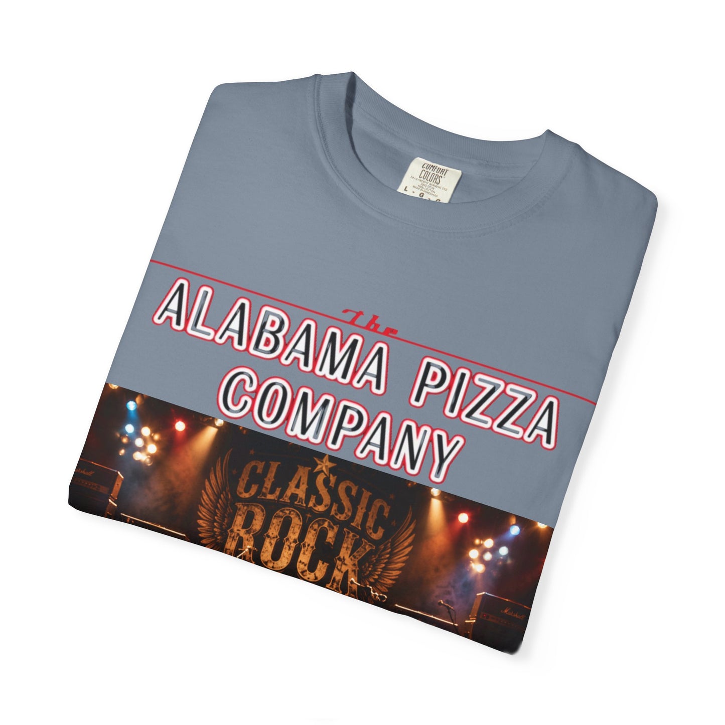 Pizza & Classic Rock T-Shirt — The Alabama Pizza Company Graphic Tee