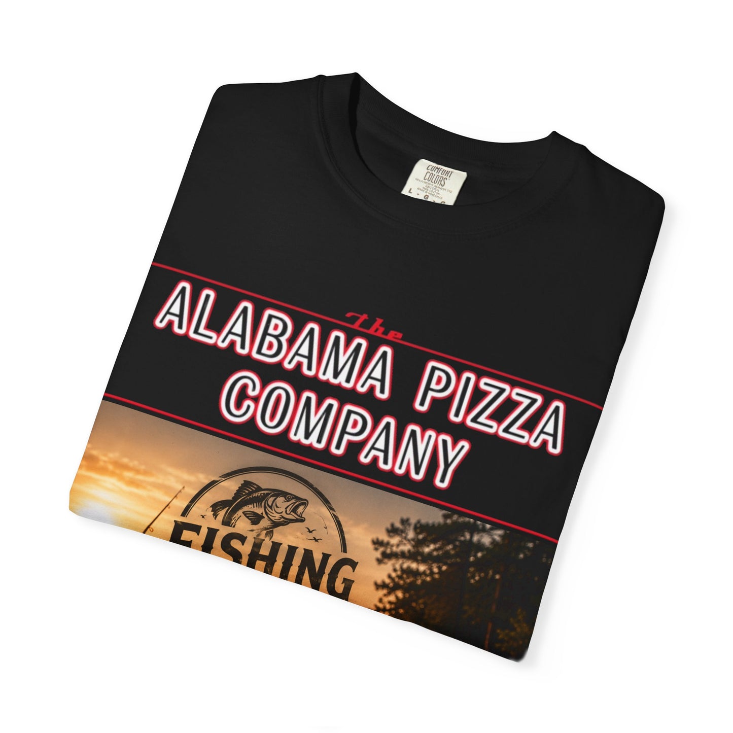 Alabama Pizza Co. Fishing Life T-Shirt