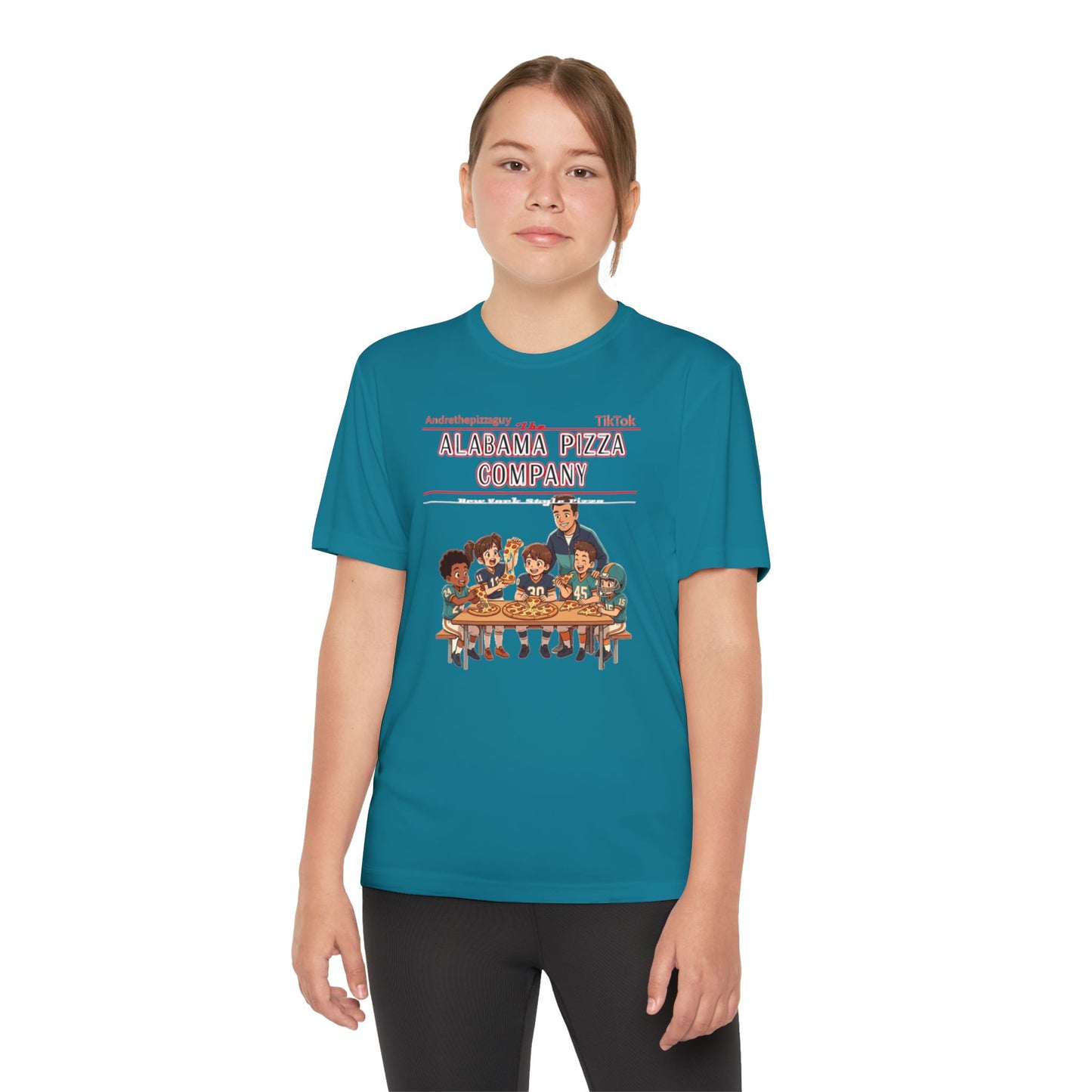 Alabama Pizza Company Kids Tee – Retro Pizza Night Graphic Youth T-Shirt