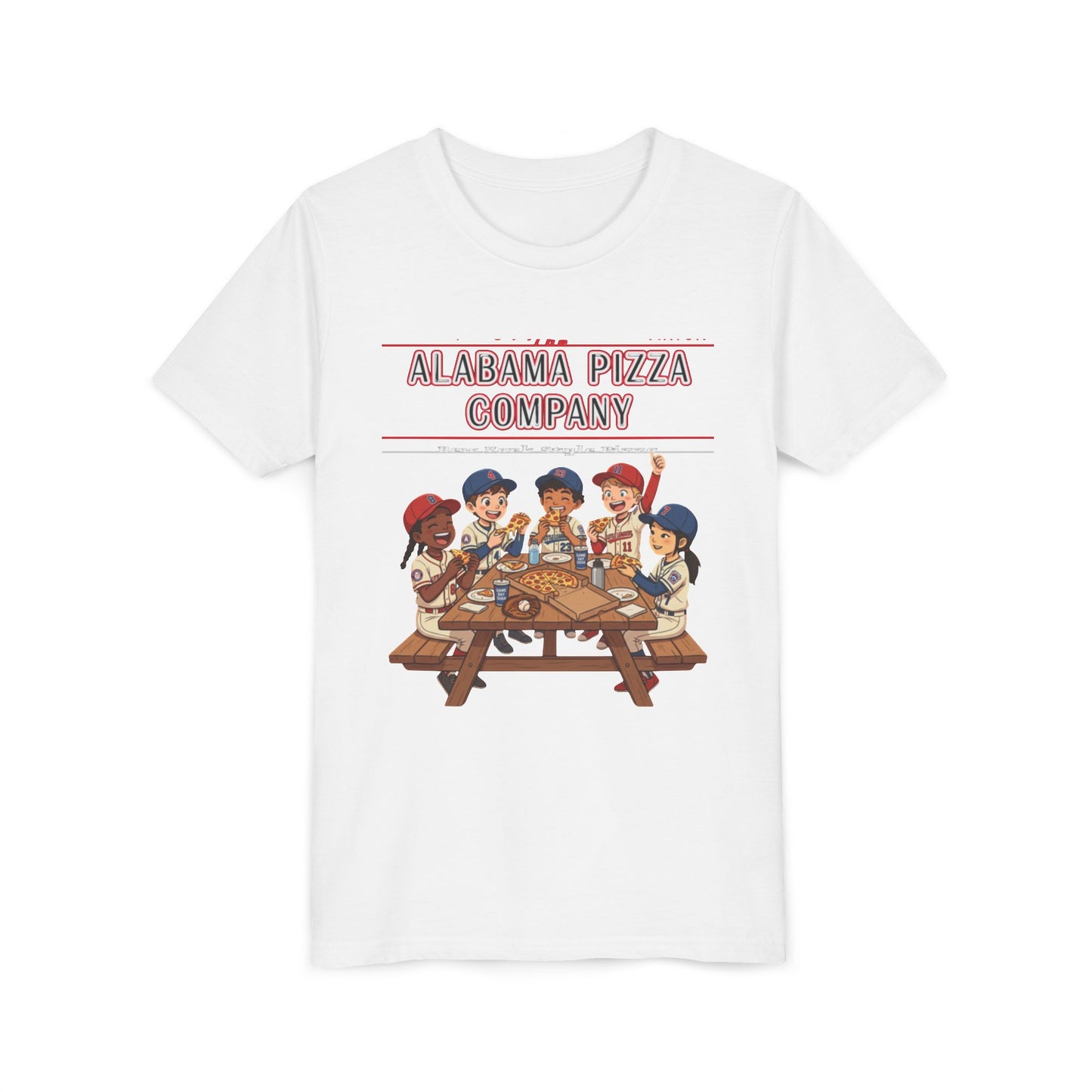 Youth Tee — Alabama Pizza Company Kids Pizza Party Shirt