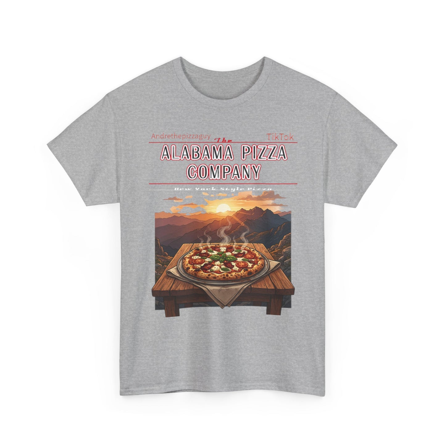 Alabama Pizza Company Tee – Scenic Mountain Pizza Graphic Shirt