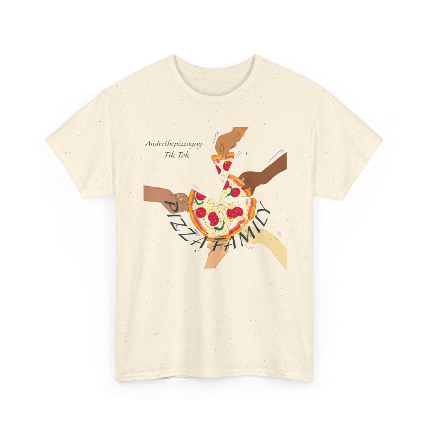 Pizza Family T-Shirt — Together Share Slice Graphic Tee