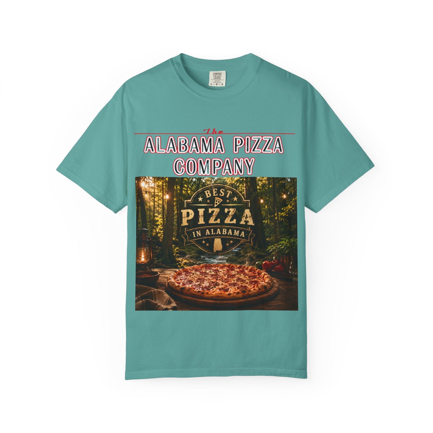 Alabama Pizza Company T‑Shirt – Best Pizza in Alabama Graphic Tee