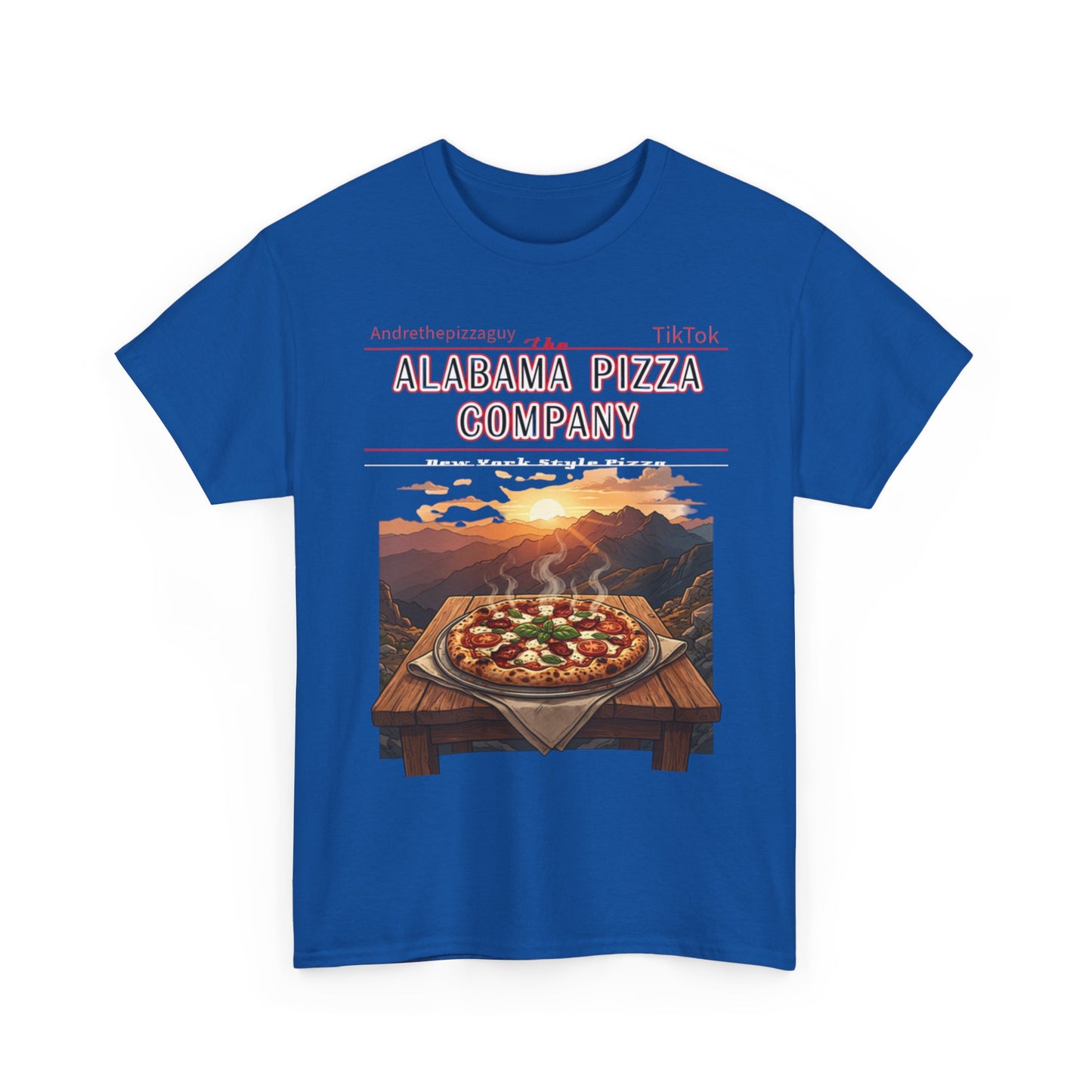 Alabama Pizza Company Tee – Scenic Mountain Pizza Graphic Shirt