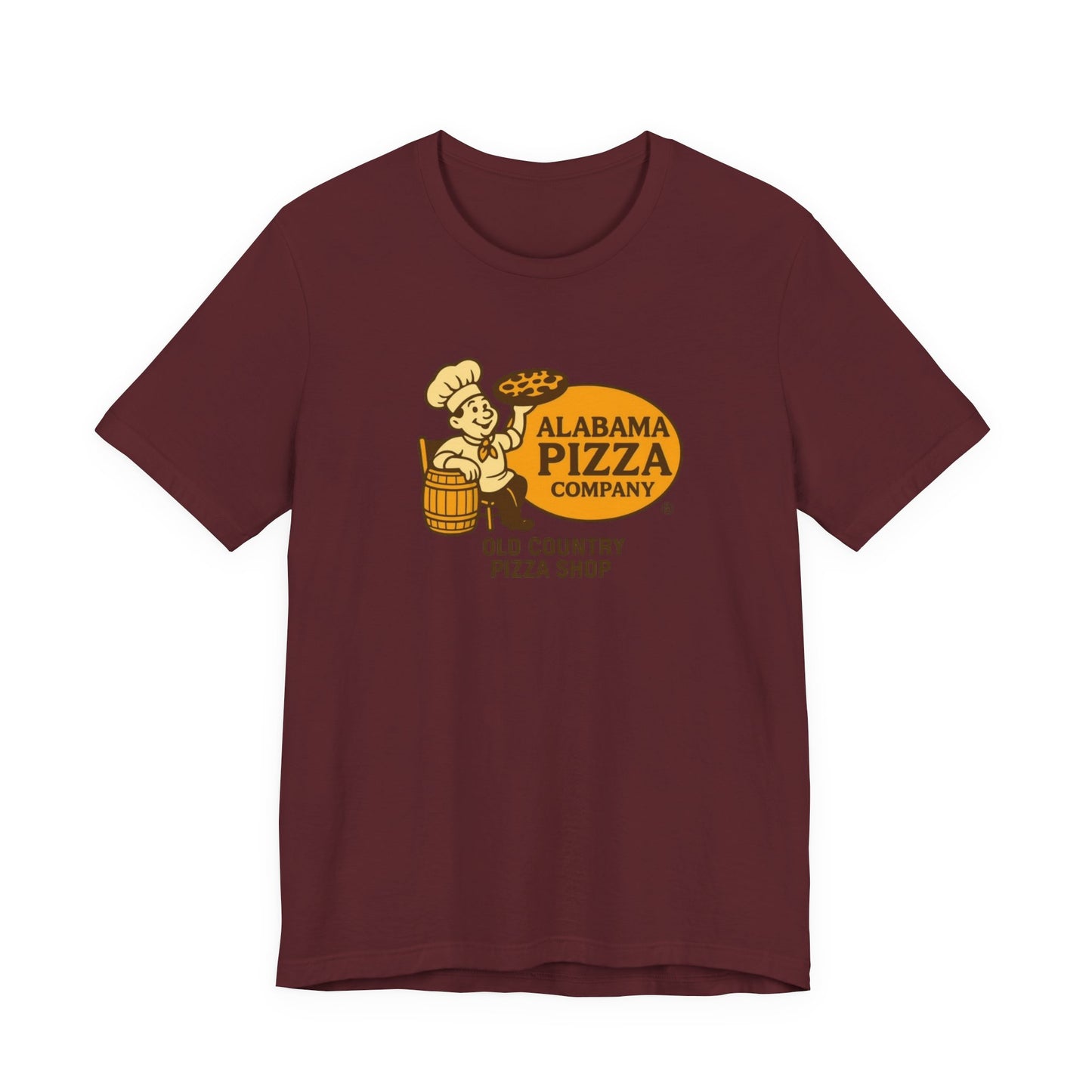 Alabama Pizza Company Tee — Old Country Pizza Shop Graphic T-Shirt