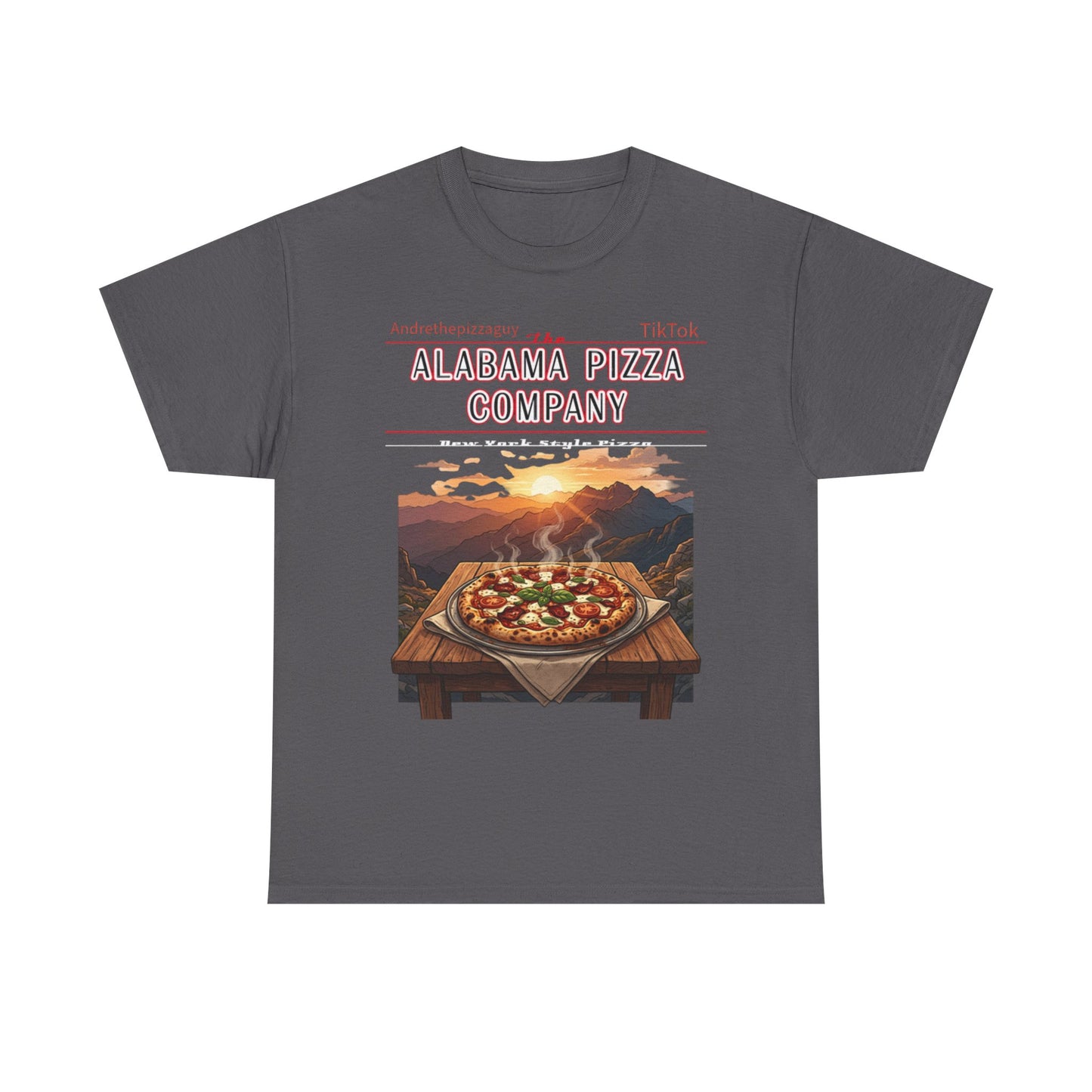 Alabama Pizza Company Tee – Scenic Mountain Pizza Graphic Shirt