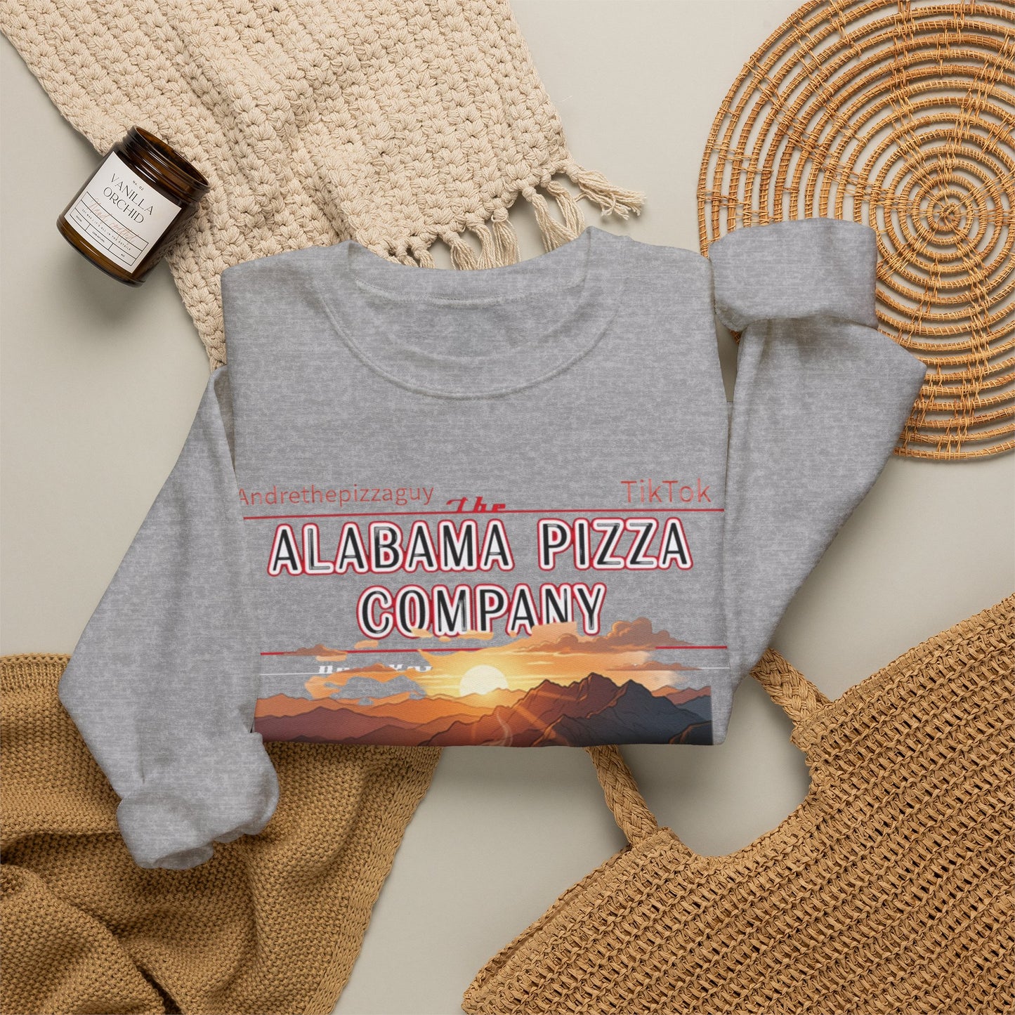 Alabama Pizza Company Sweatshirt – Vintage Mountain Pizza Crewneck