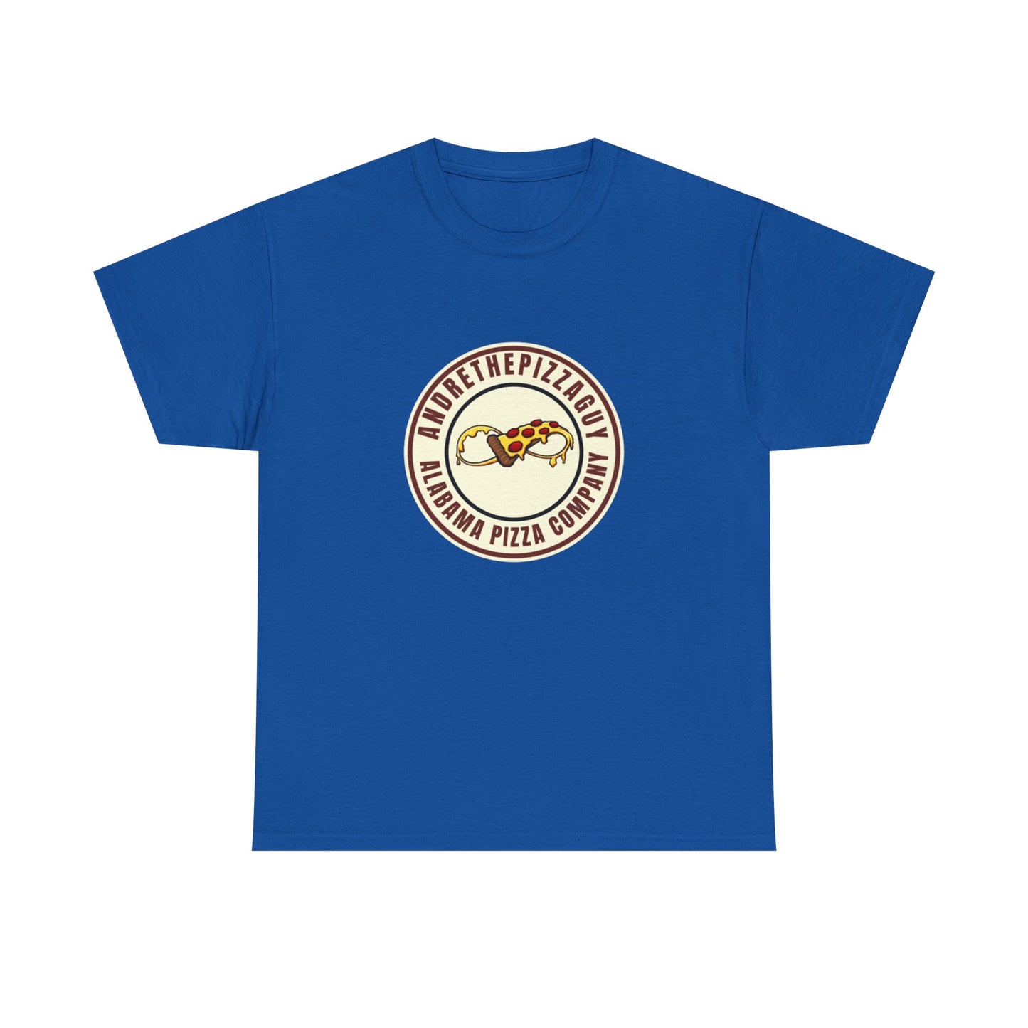 Pizza Company Logo Tee — Vintage Pepperoni Slice Graphic T-Shirt