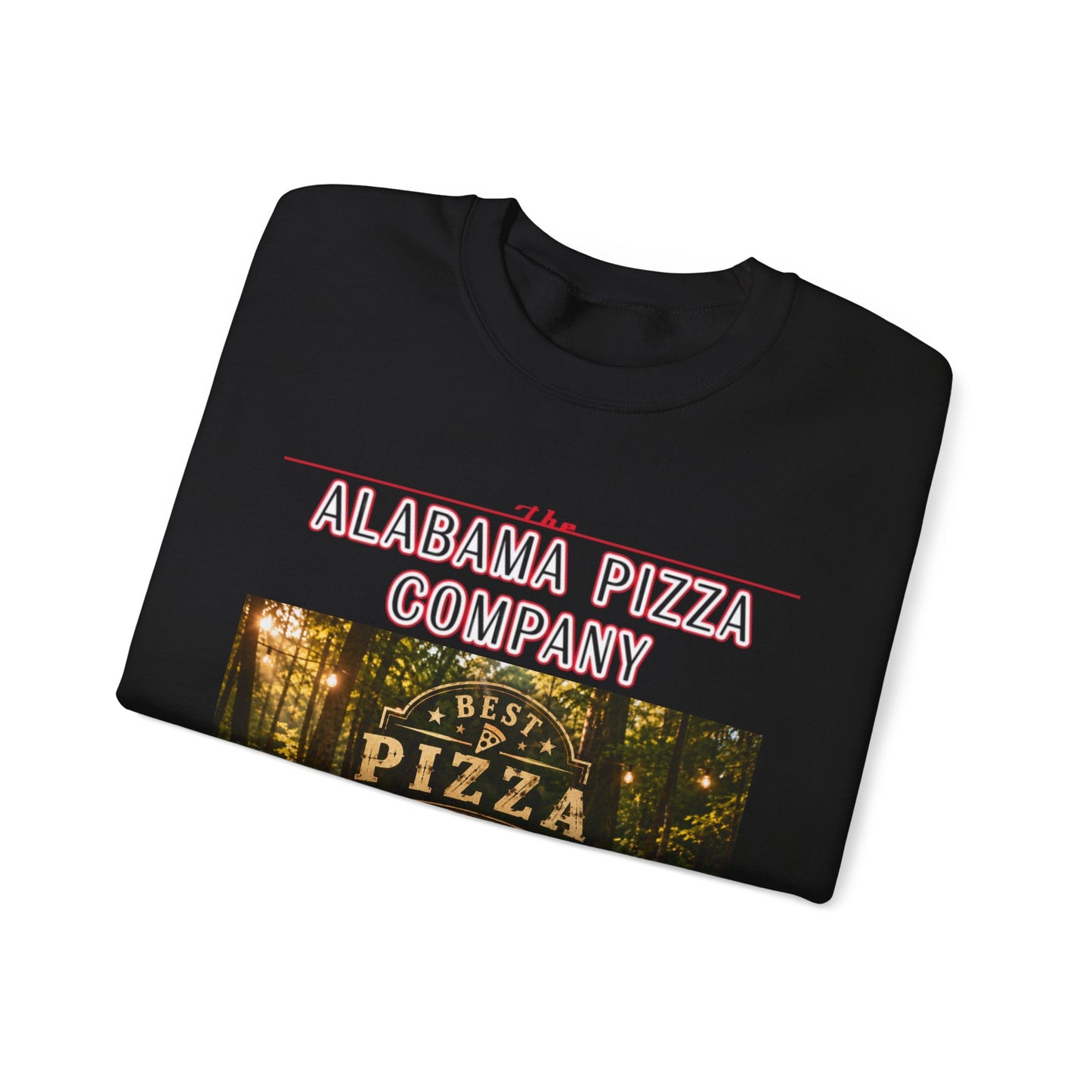 Alabama Pizza Company Sweatshirt — "Best Pizza in Alabama" Crewneck