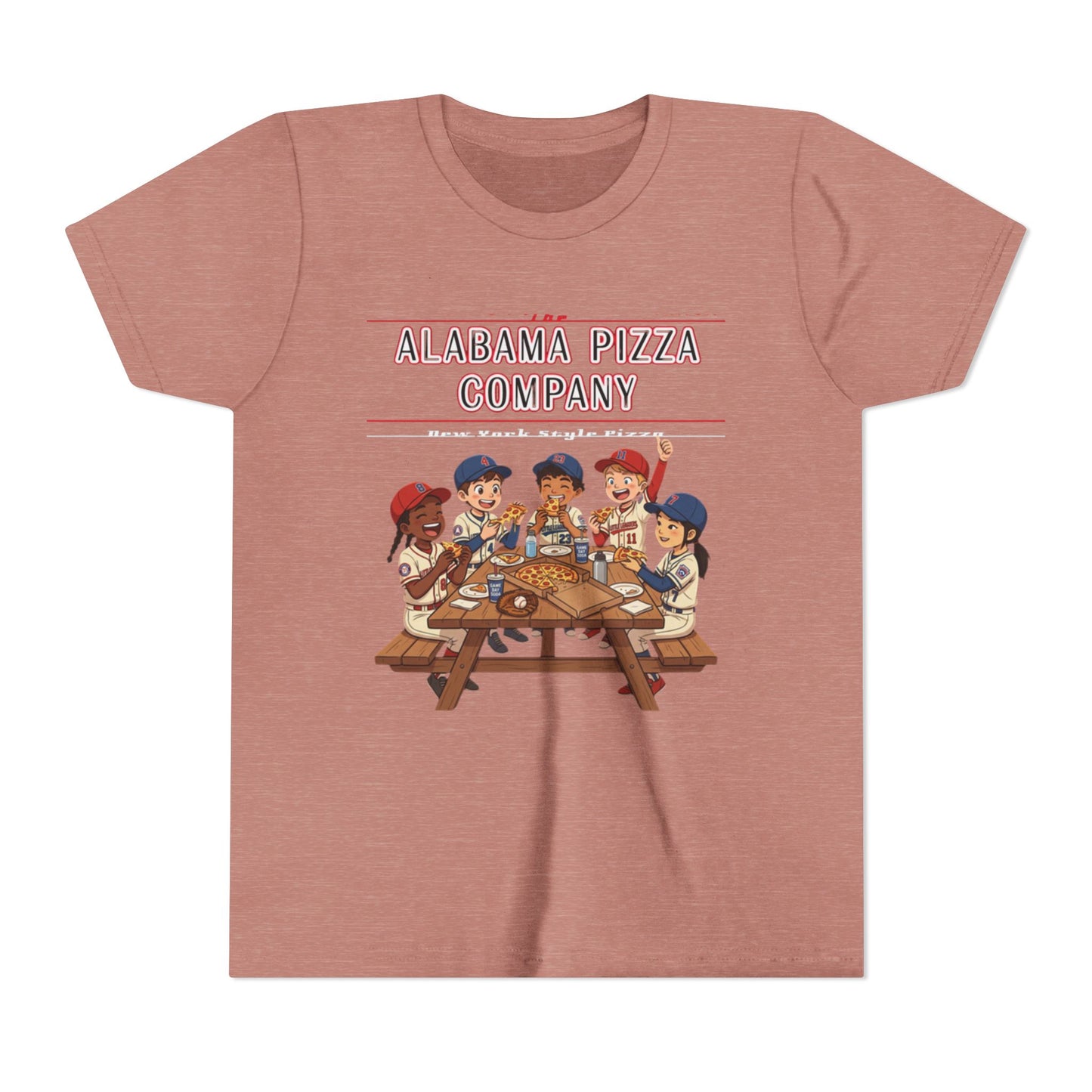 Youth Tee — Alabama Pizza Company Kids Pizza Party Shirt