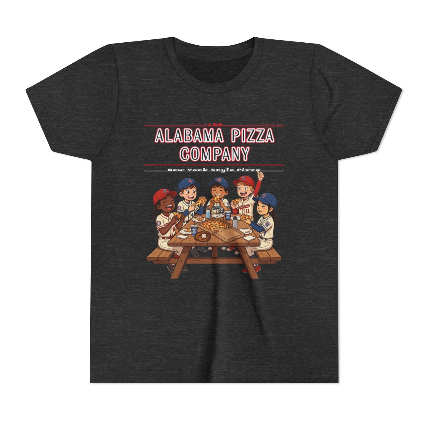 Youth Tee — Alabama Pizza Company Kids Pizza Party Shirt