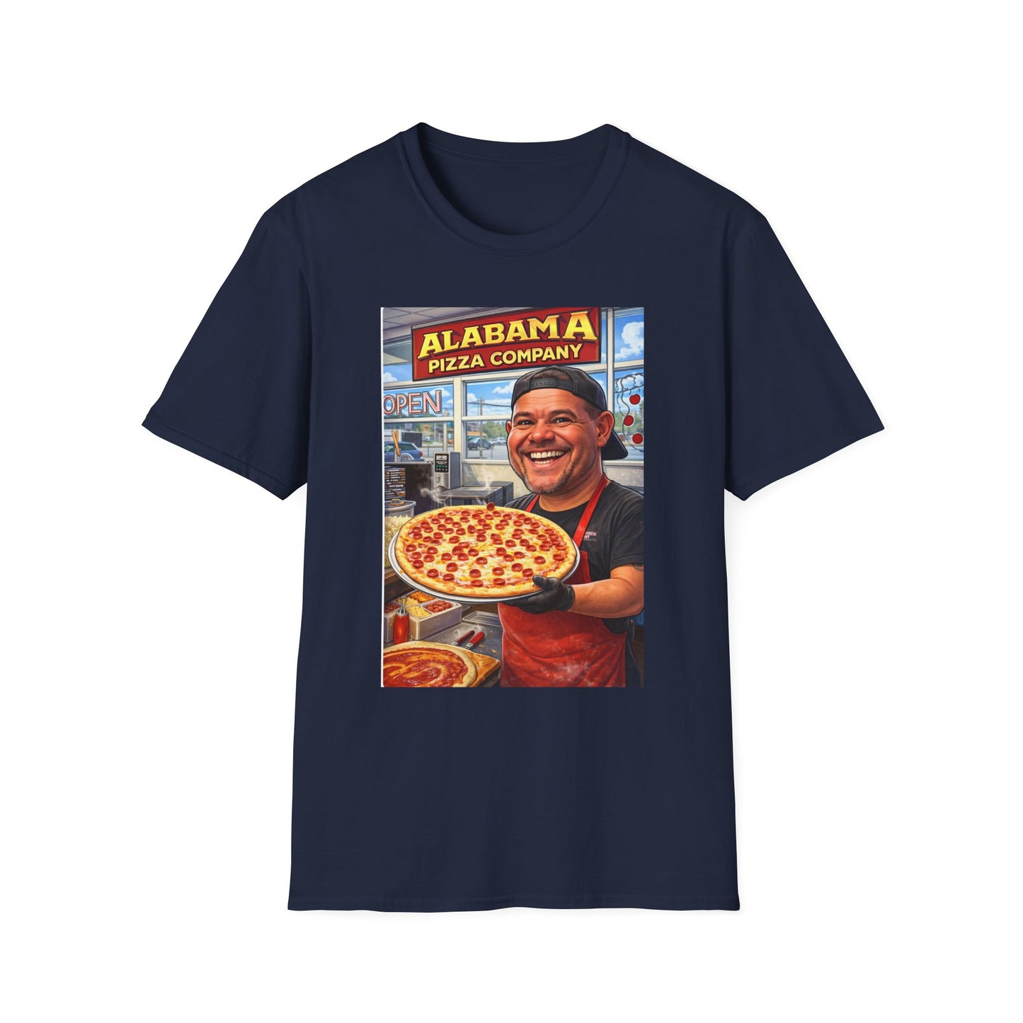 Alabama Pizza Company T-Shirt — Retro Pizzeria Graphic Tee
