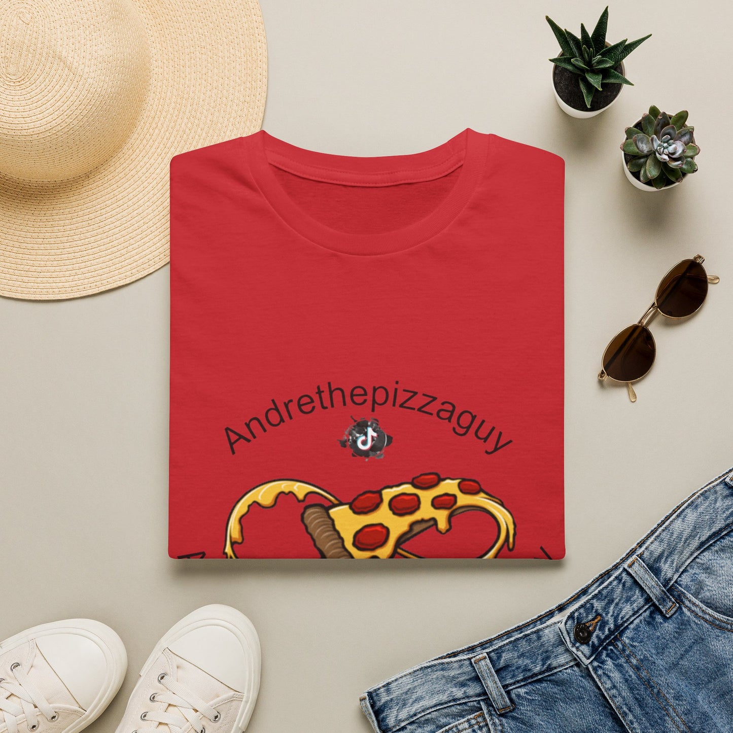 Pizza Logo T-Shirt — "Andrethepizzaguy" Alabama Pizza Company Tee