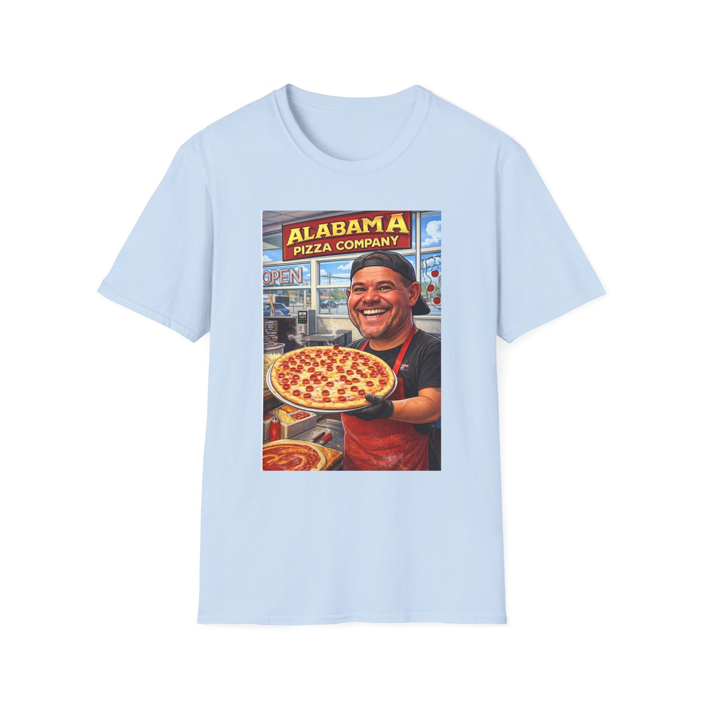 Alabama Pizza Company T-Shirt — Retro Pizzeria Graphic Tee
