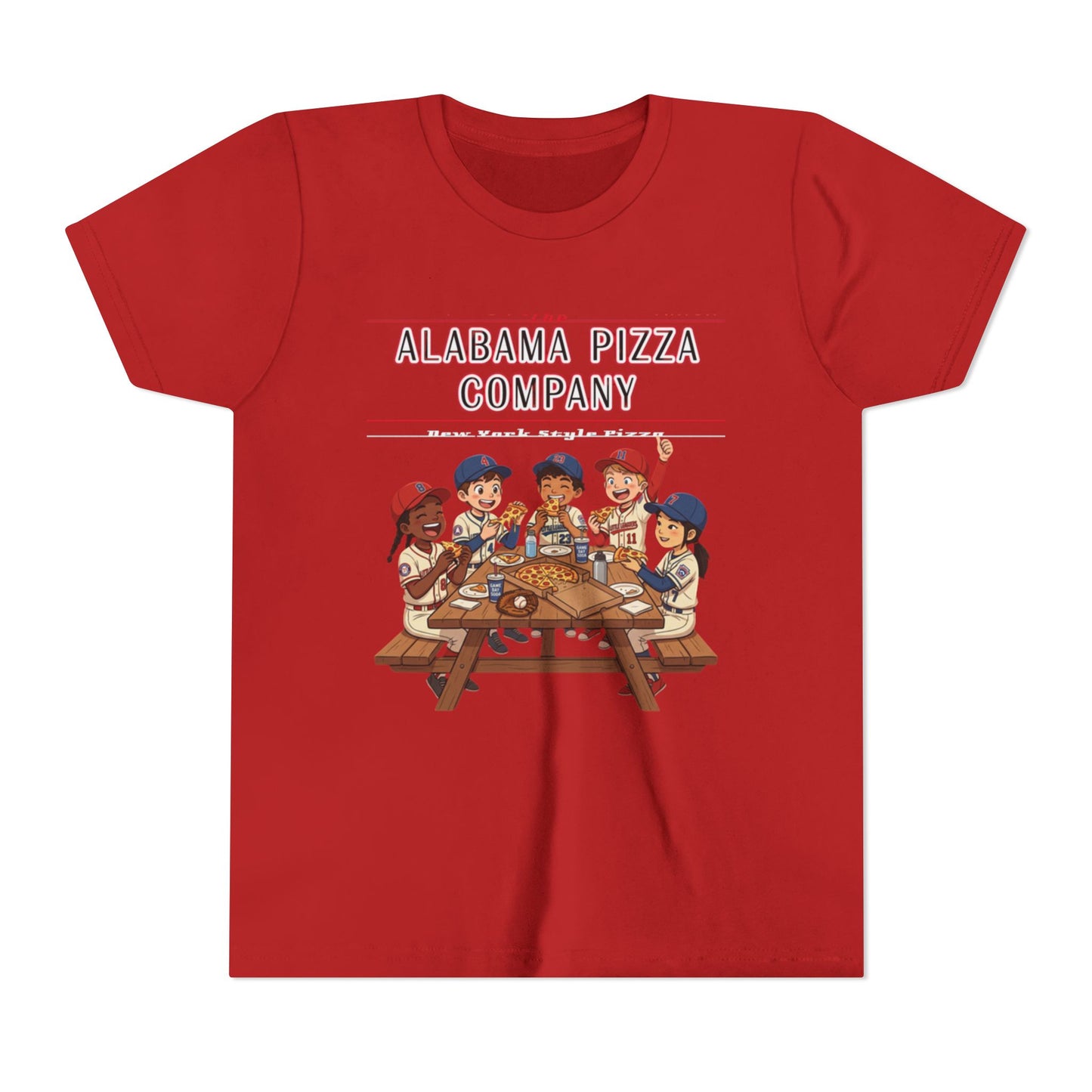 Youth Tee — Alabama Pizza Company Kids Pizza Party Shirt