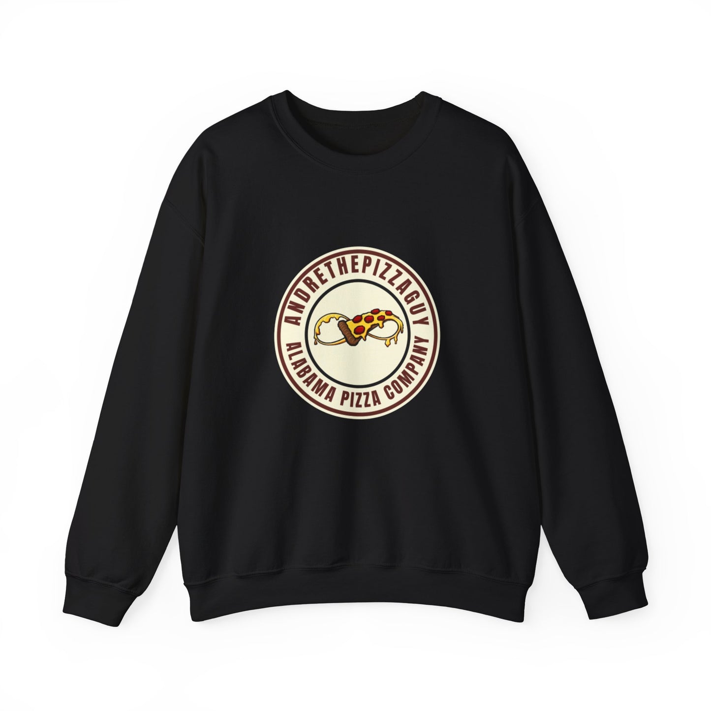 Pizza Logo Crewneck Sweatshirt – AndreyThePizzaGuy Alabama Pizza Company
