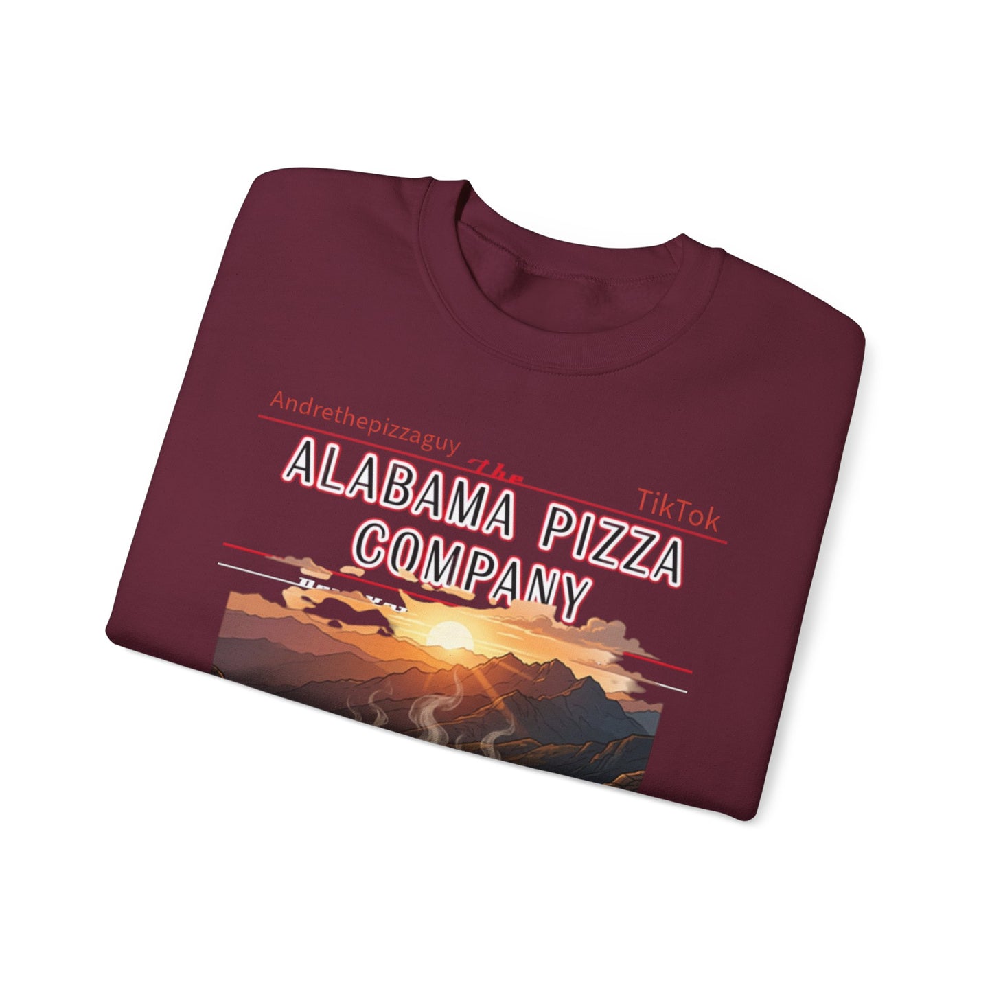 Alabama Pizza Company Sweatshirt – Vintage Mountain Pizza Crewneck