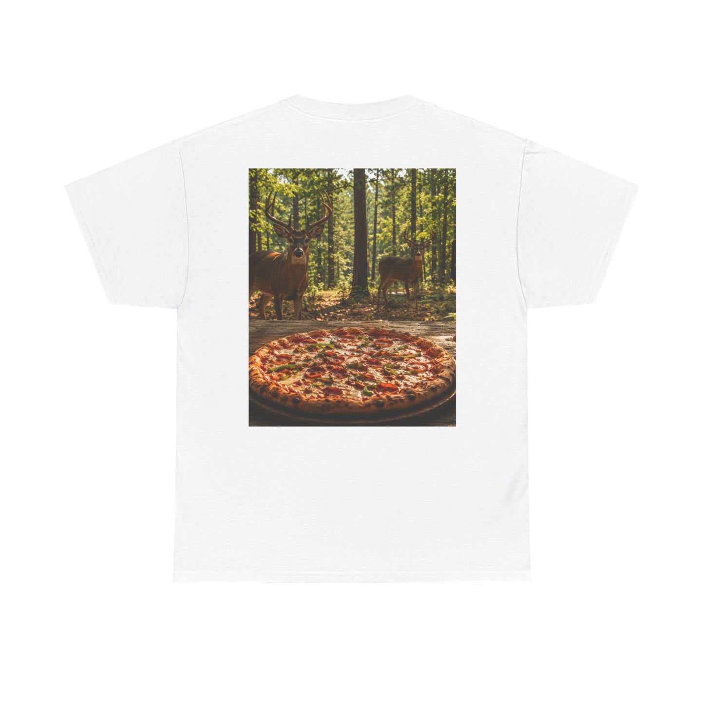 Pizza in the Pines T‑Shirt — Forest Pizza Graphic Tee
