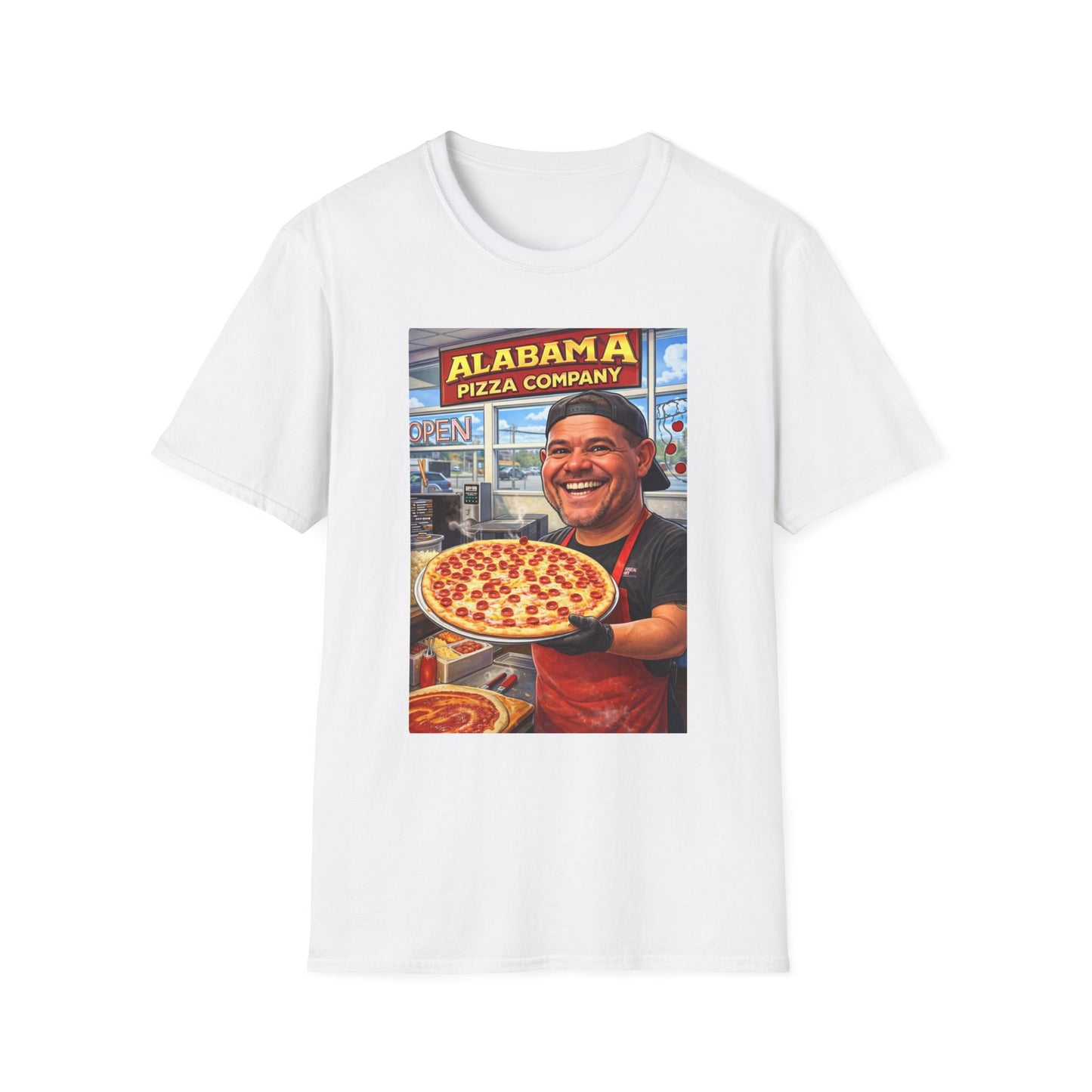 Alabama Pizza Company T-Shirt — Retro Pizzeria Graphic Tee