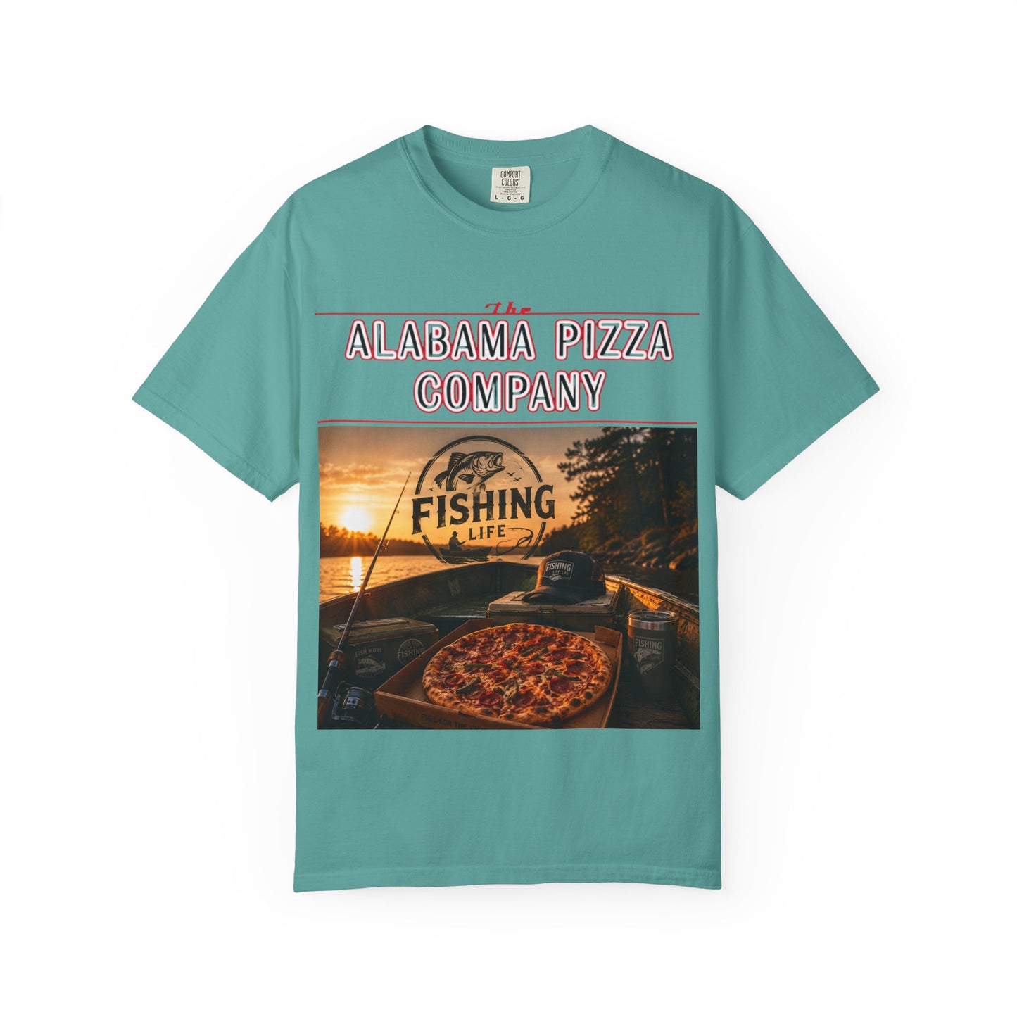 Alabama Pizza Co. Fishing Life T-Shirt