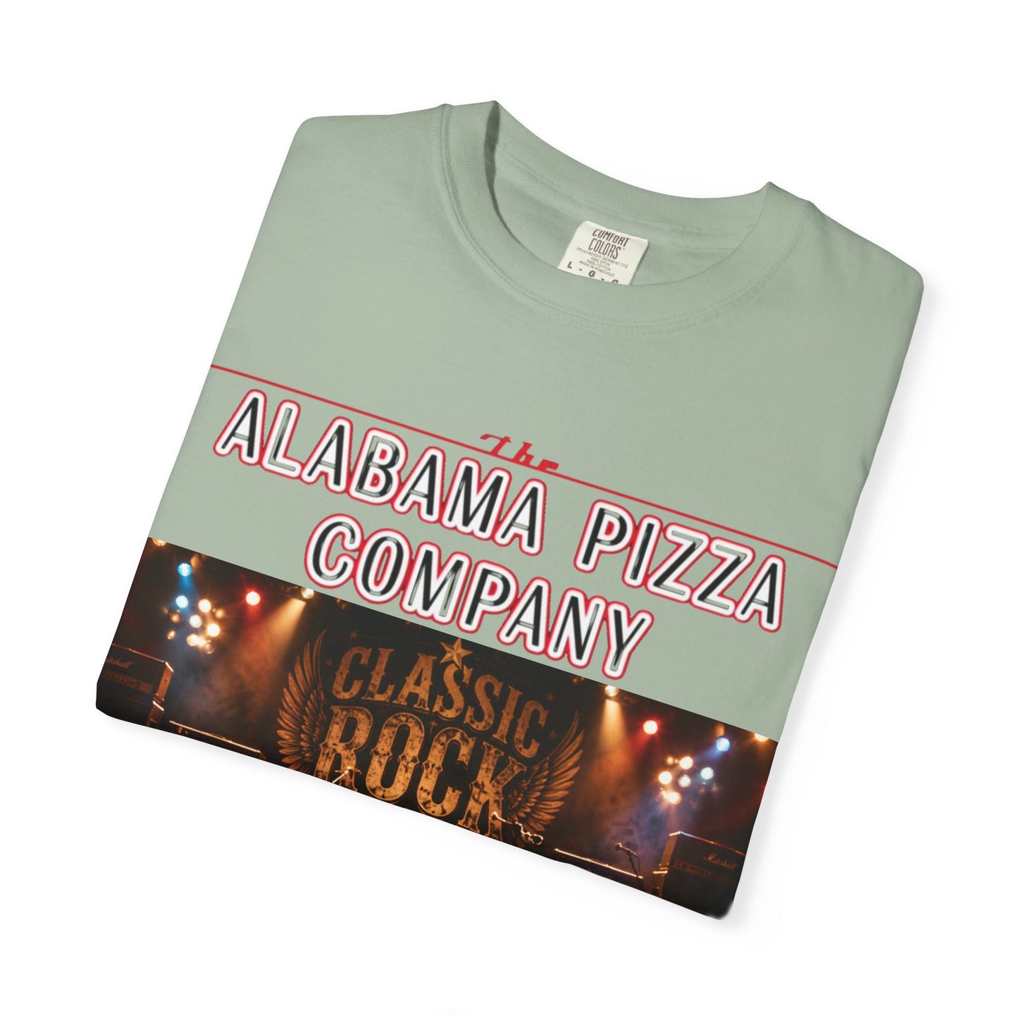 Pizza & Classic Rock T-Shirt — The Alabama Pizza Company Graphic Tee