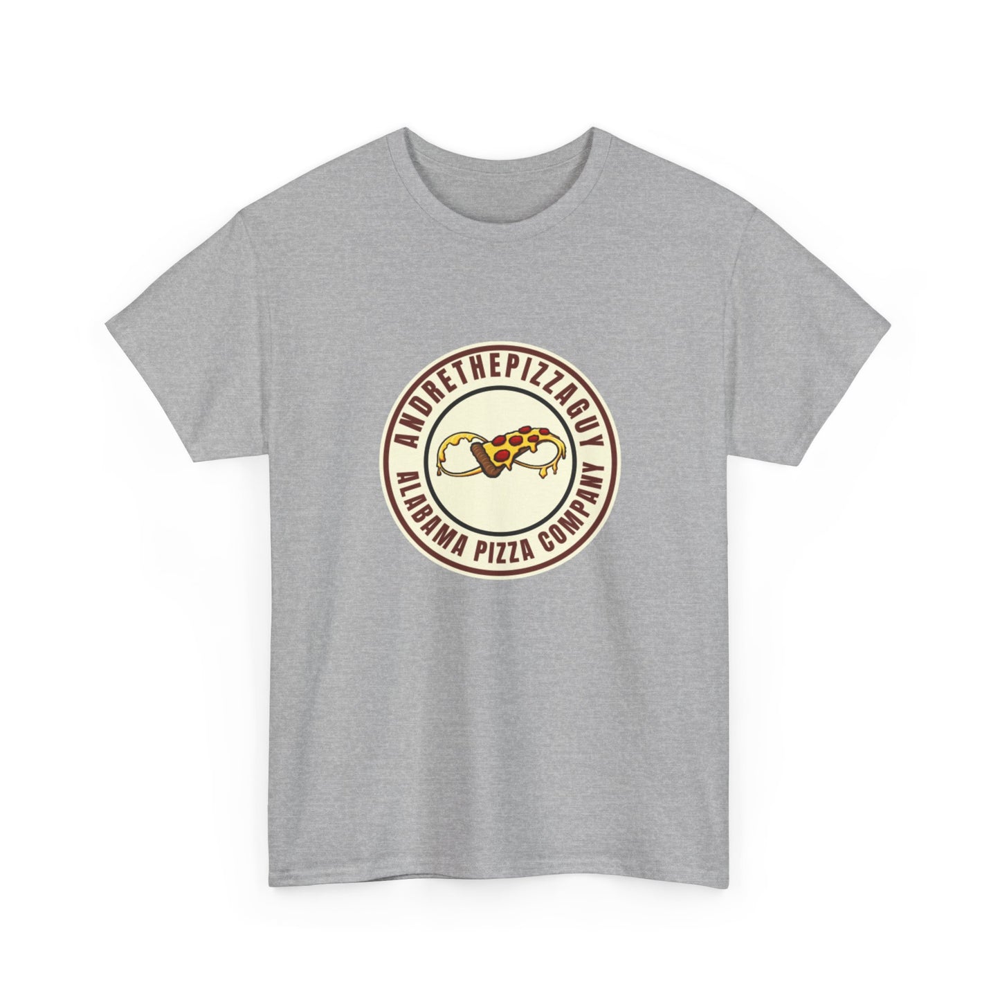 Pizza Company Logo Tee — Vintage Pepperoni Slice Graphic T-Shirt