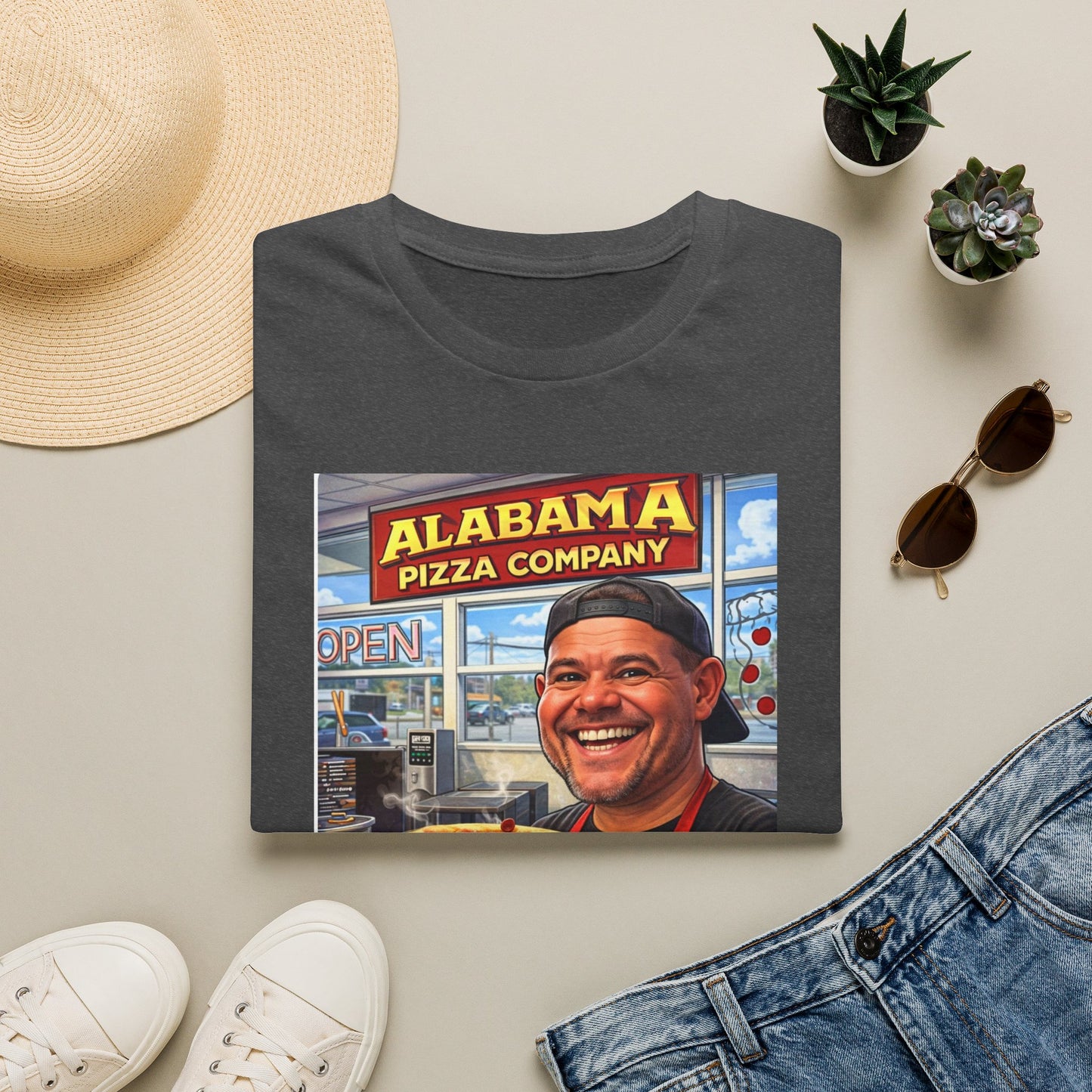 Alabama Pizza Company T-Shirt — Retro Pizzeria Graphic Tee