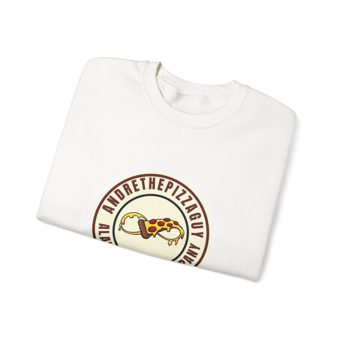 Pizza Logo Crewneck Sweatshirt – AndreyThePizzaGuy Alabama Pizza Company
