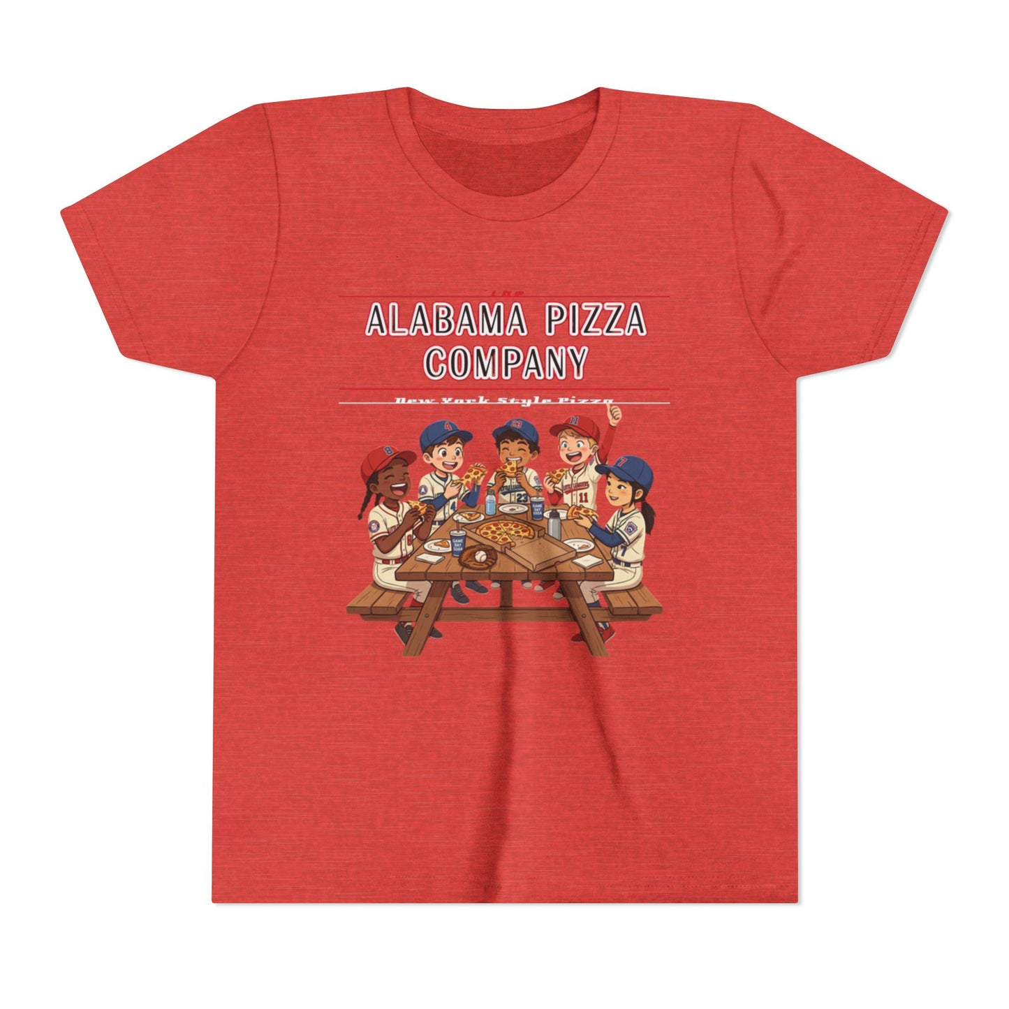 Youth Tee — Alabama Pizza Company Kids Pizza Party Shirt