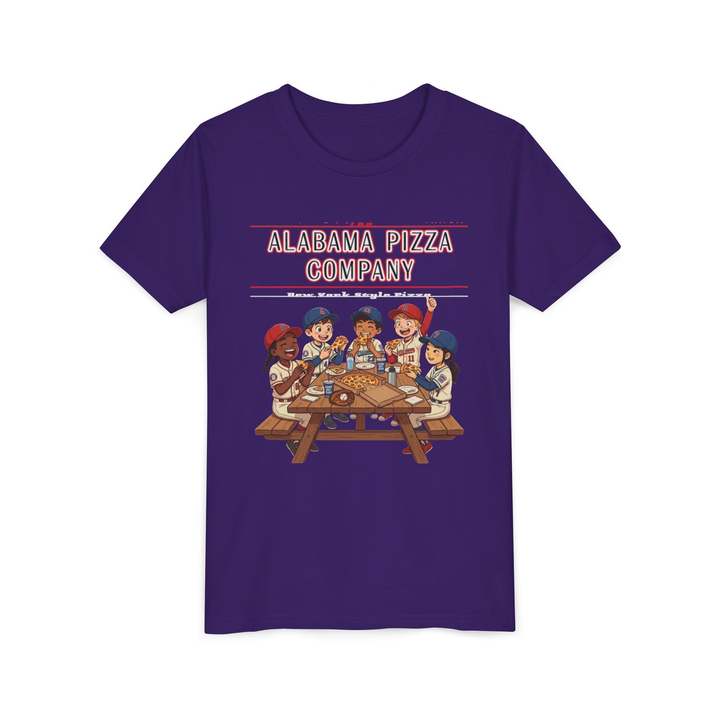 Youth Tee — Alabama Pizza Company Kids Pizza Party Shirt